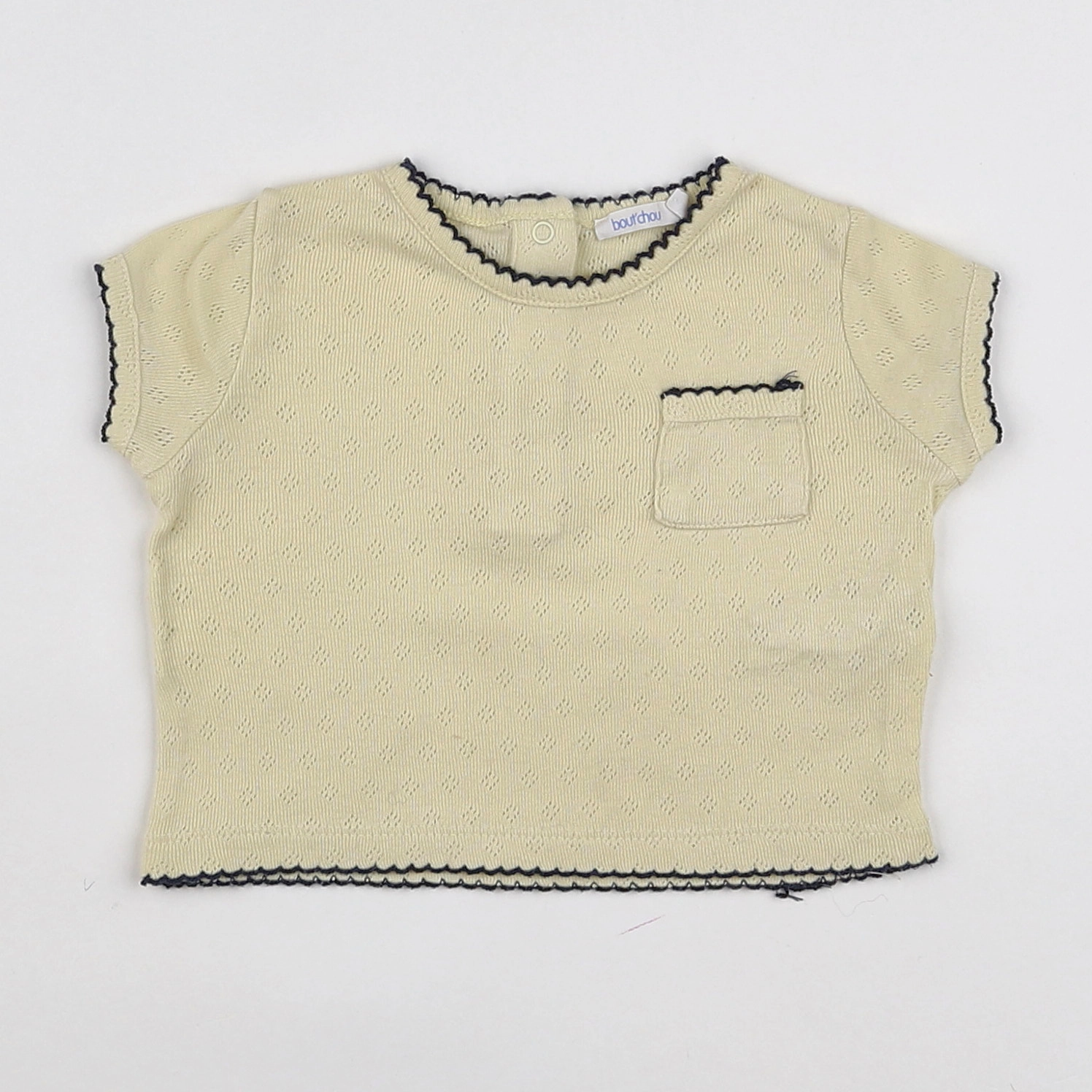 Boutchou - tee-shirt jaune - 6 mois