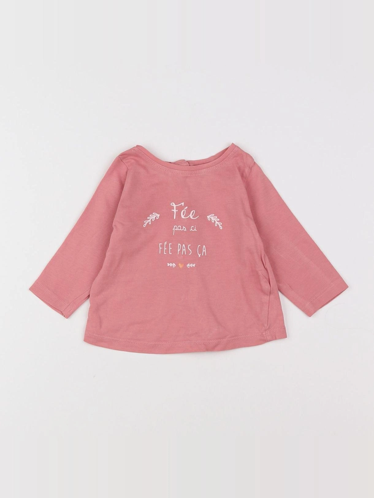 Tape à l'oeil - tee-shirt rose - 3 mois