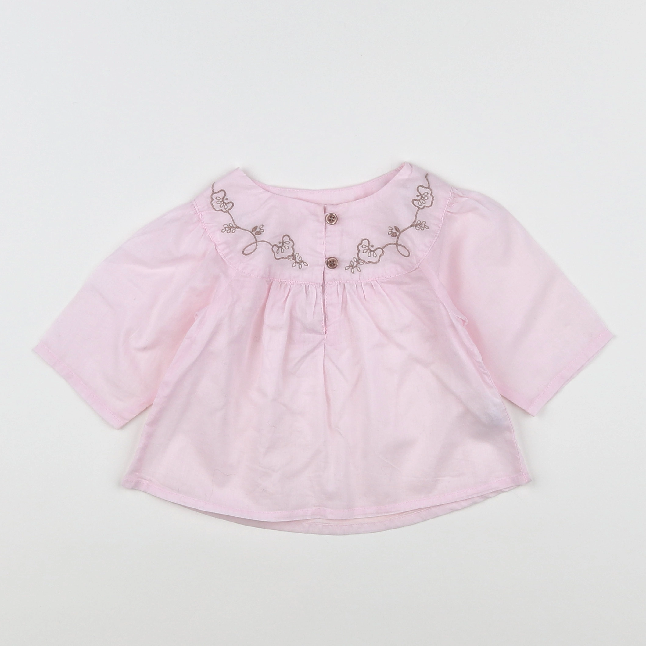 Natalys - blouse rose - 3 mois