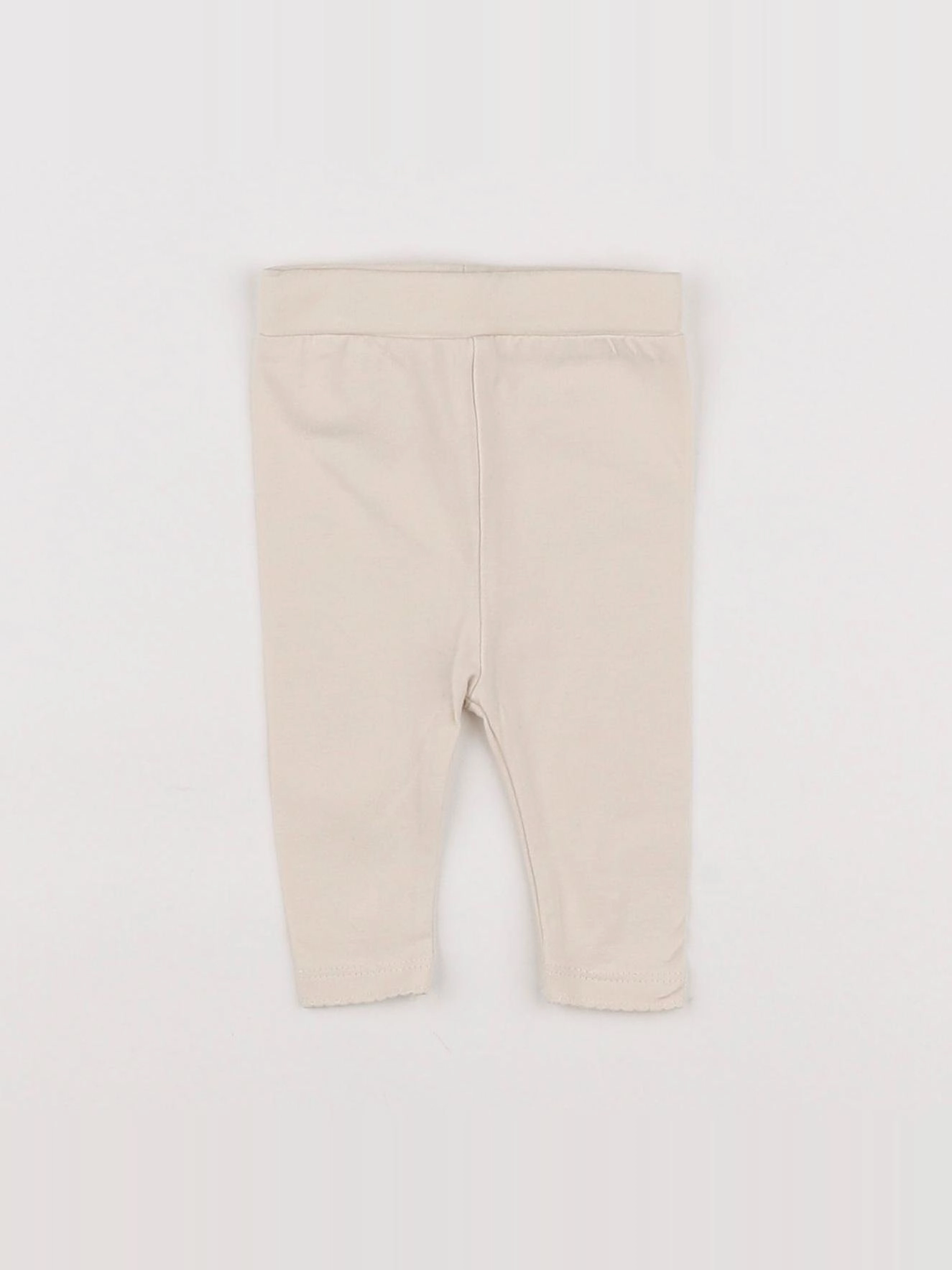 Vertbaudet - legging beige - 1 mois