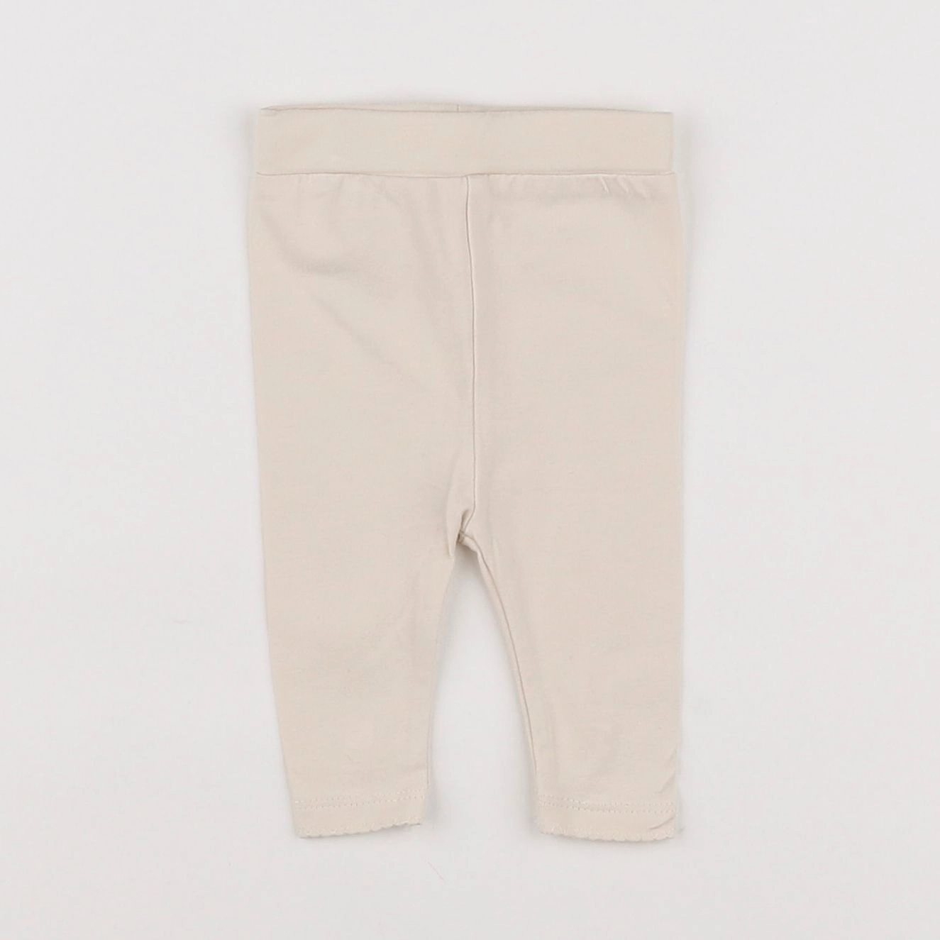 Vertbaudet - legging beige - 1 mois