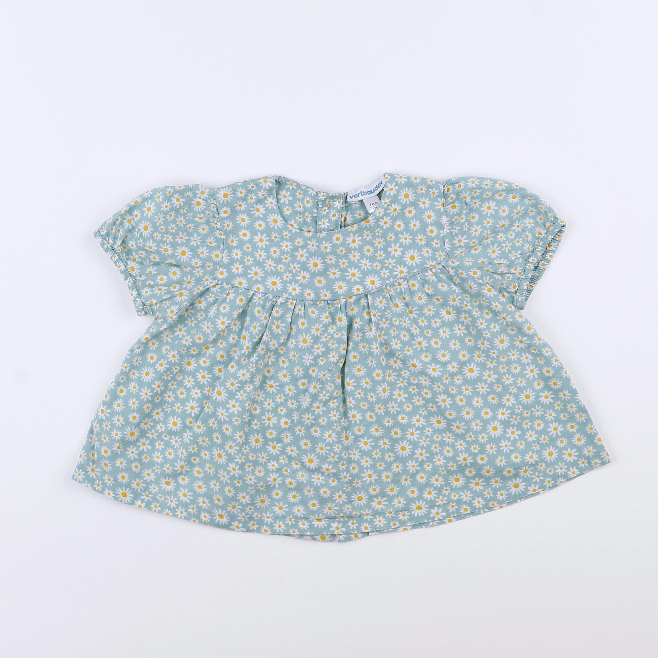 Vertbaudet - blouse multicolore - 12 mois