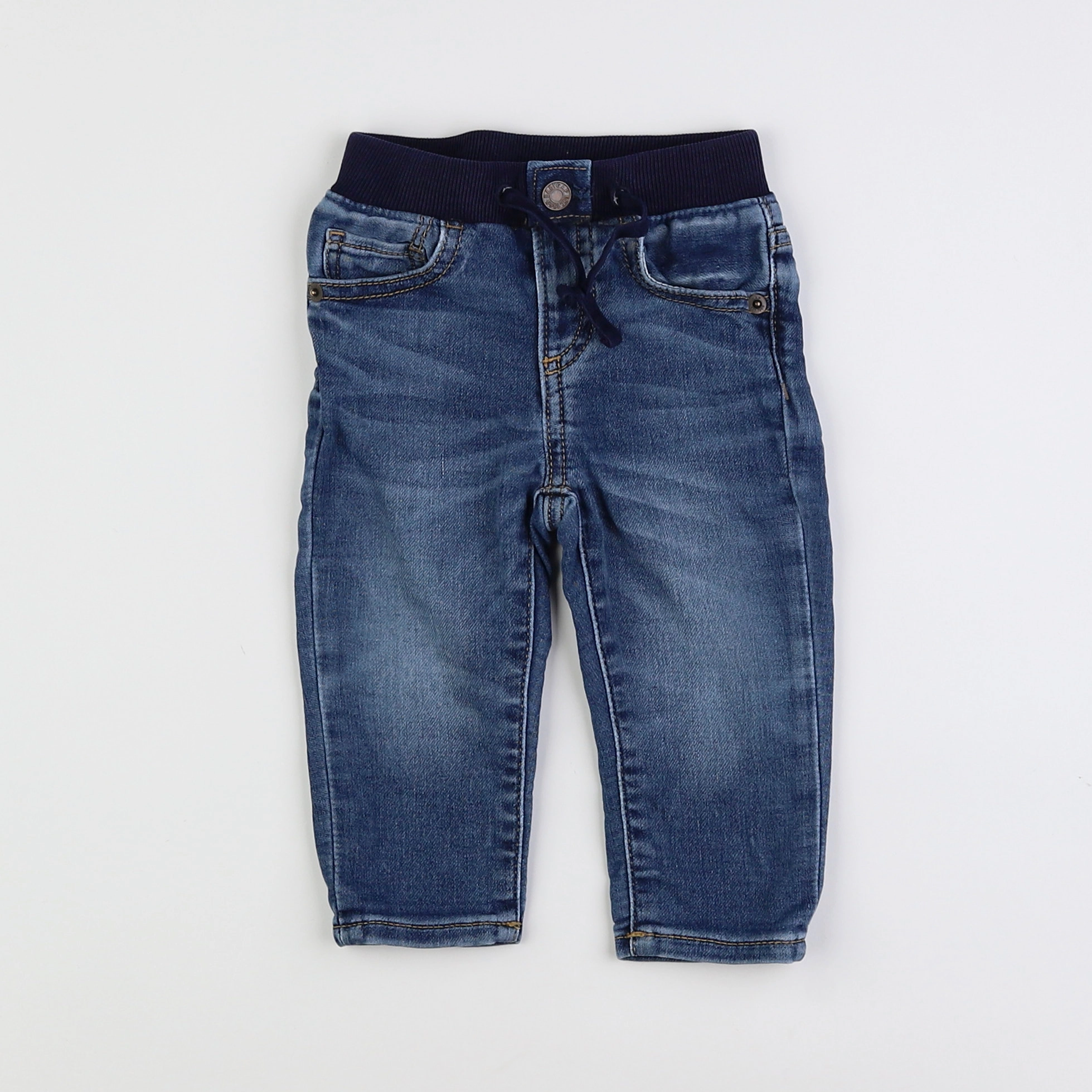 GAP - jegging bleu - 6/12 mois