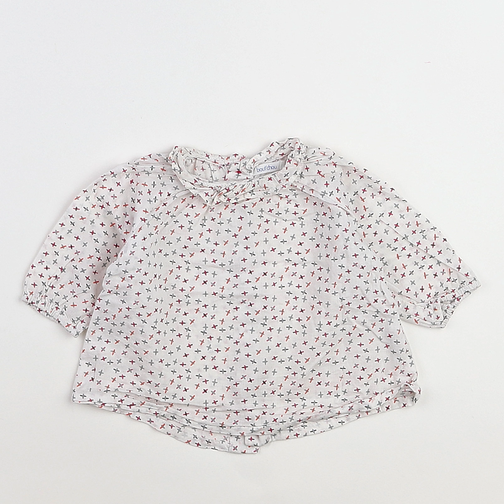 Boutchou - blouse multicolore - 3 mois