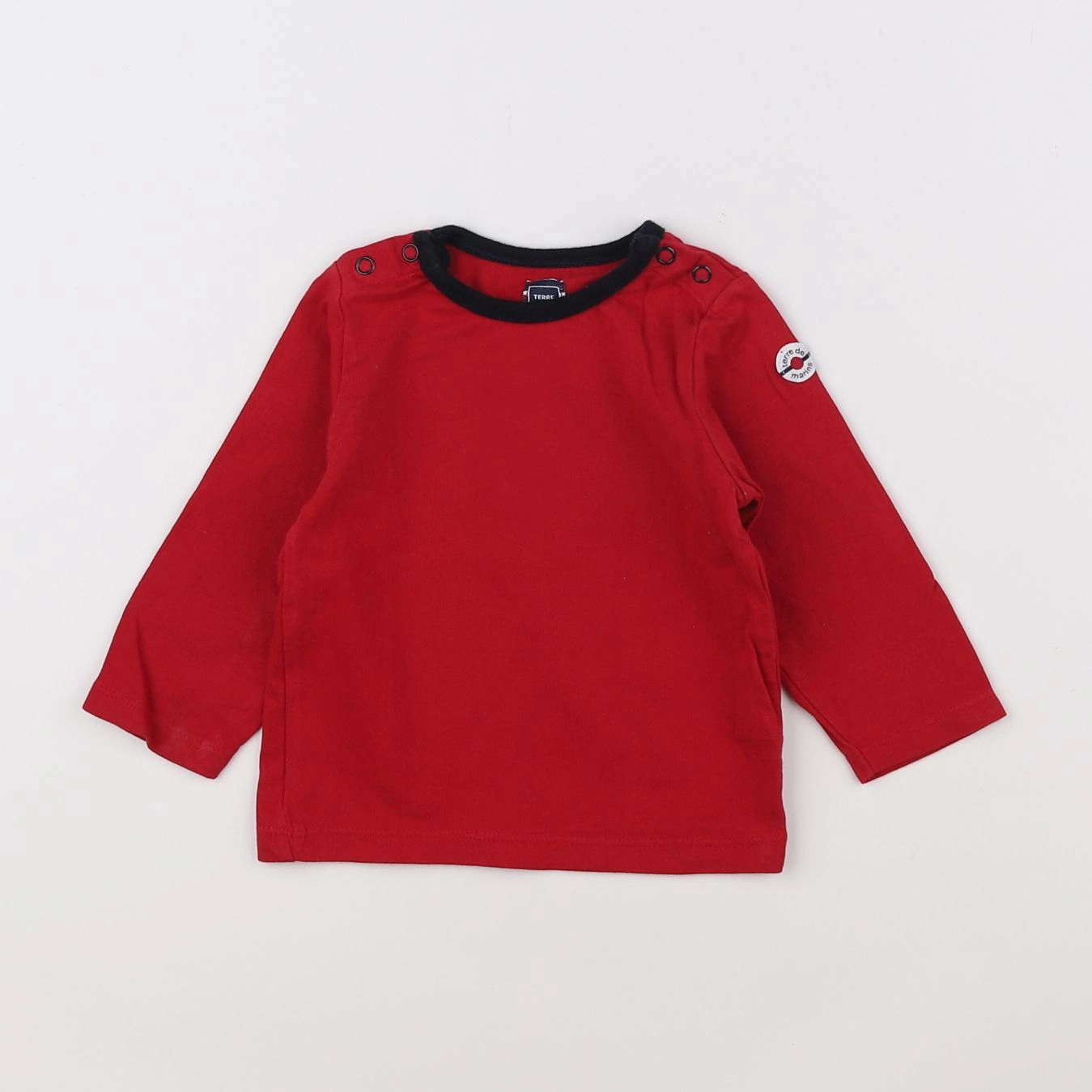 Terre de marins - tee-shirt rouge - 9 mois