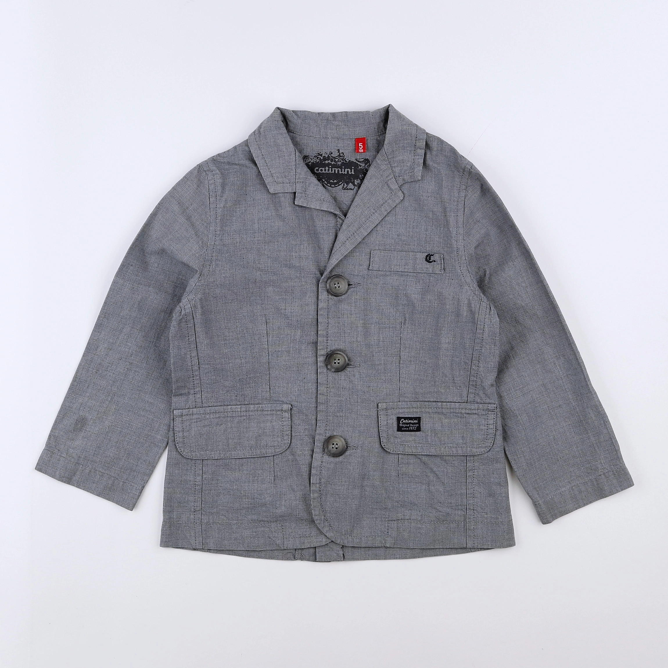 Catimini - veste gris - 5 ans