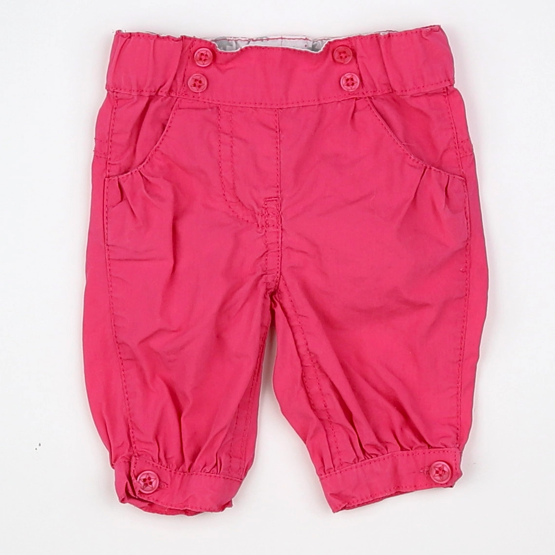 Tape à l'oeil - pantalon rose - 3 mois