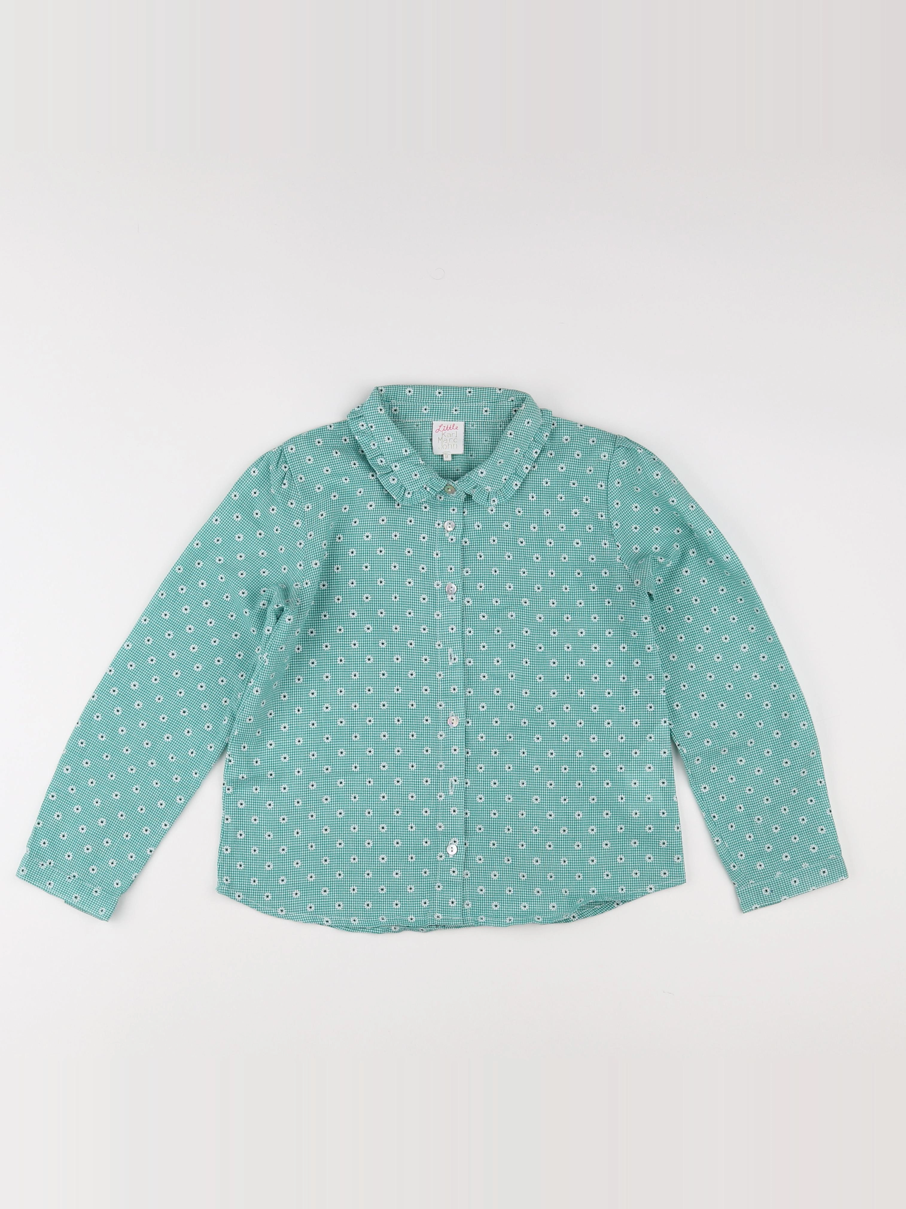Little marc jacobs - chemise vert - 8 ans