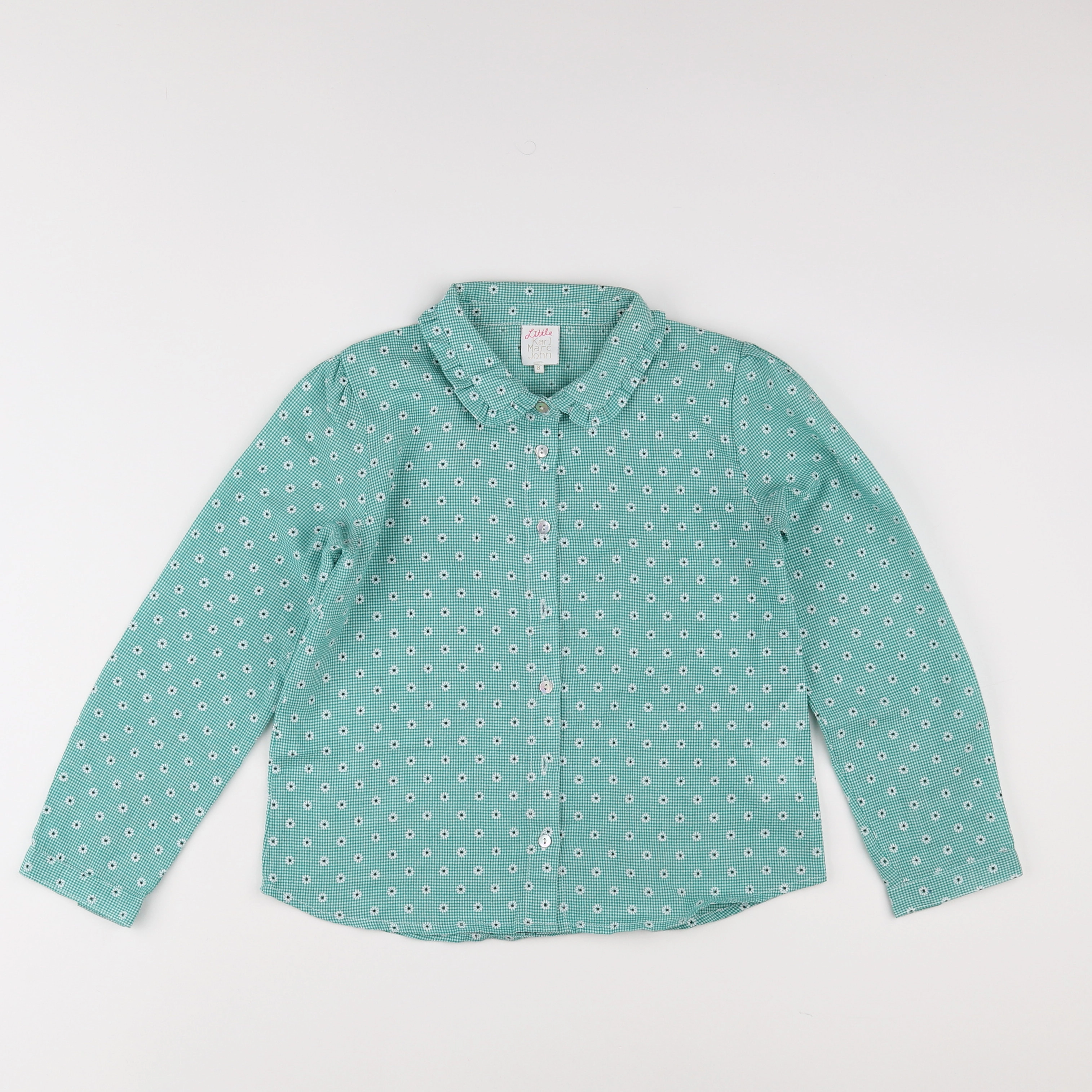 Little marc jacobs - chemise vert - 8 ans