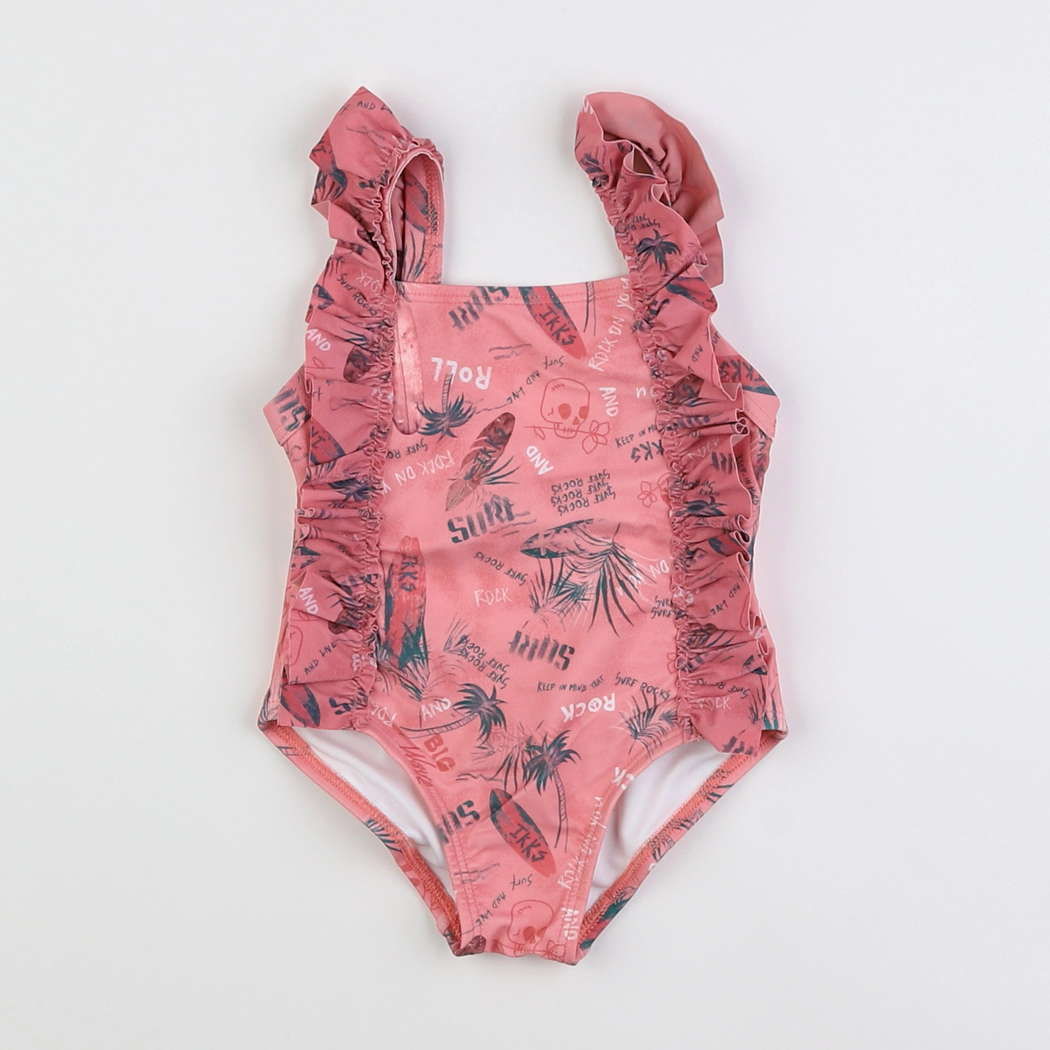 IKKS - maillot de bain rose - 18 mois