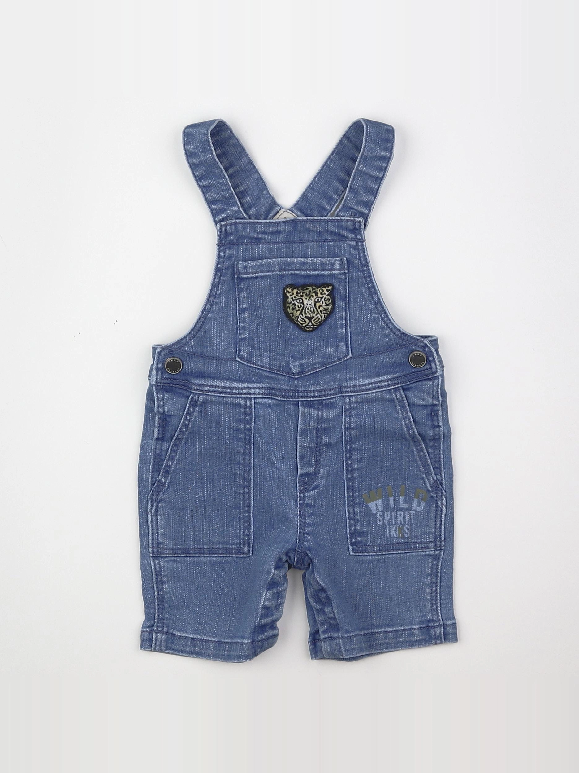 IKKS - salopette bleu - 3 mois