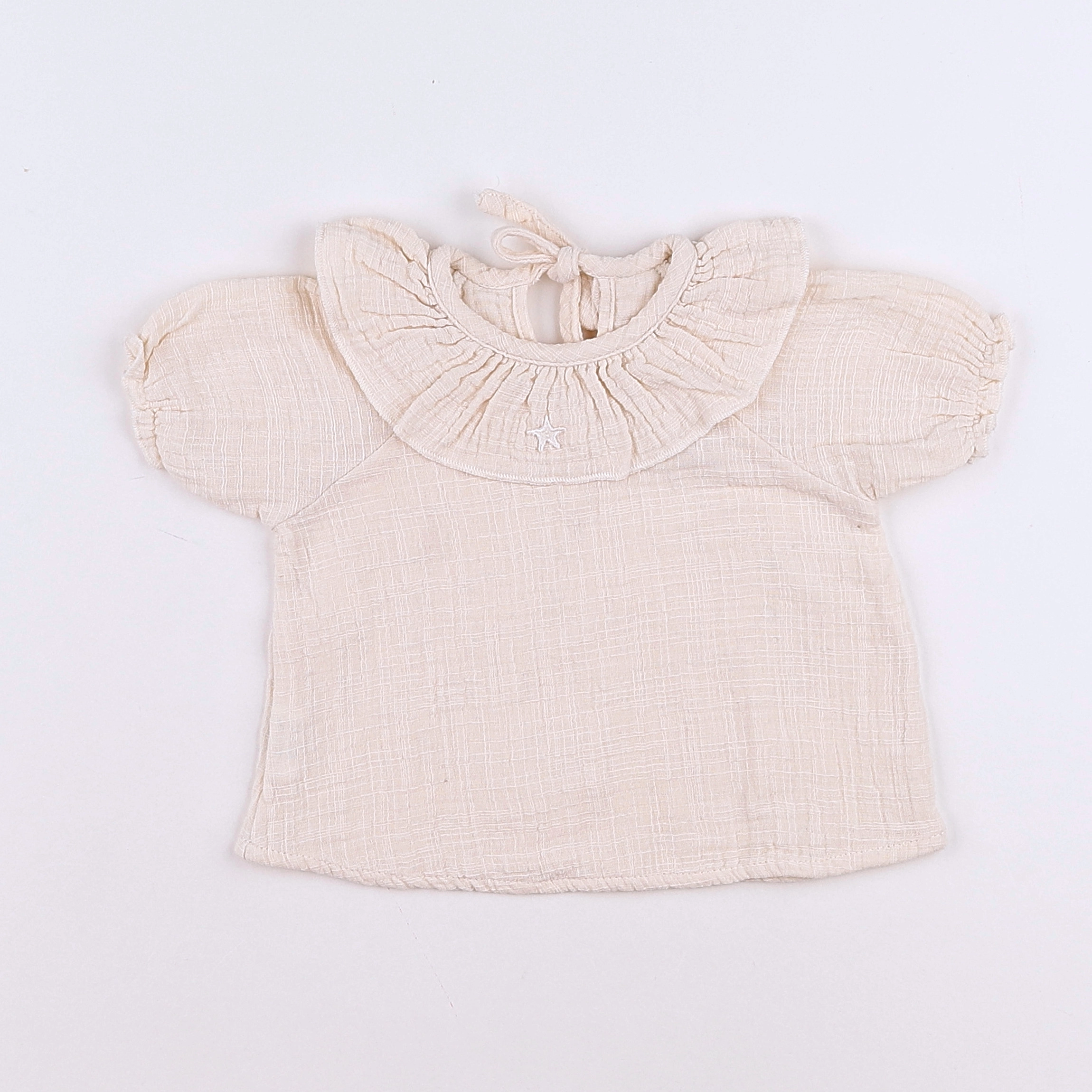 Tocoto vintage - blouse rose - 6 mois