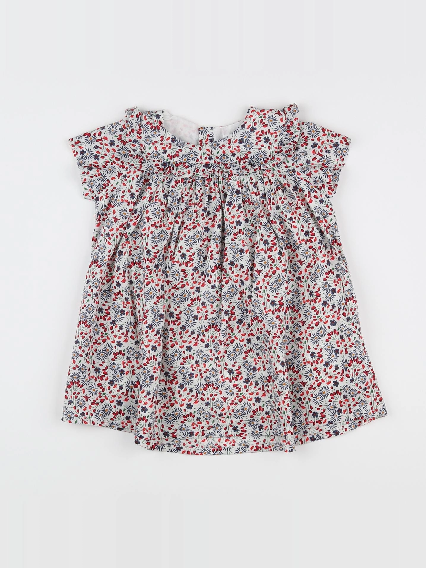 Boutchou - robe multicolore - 12 mois