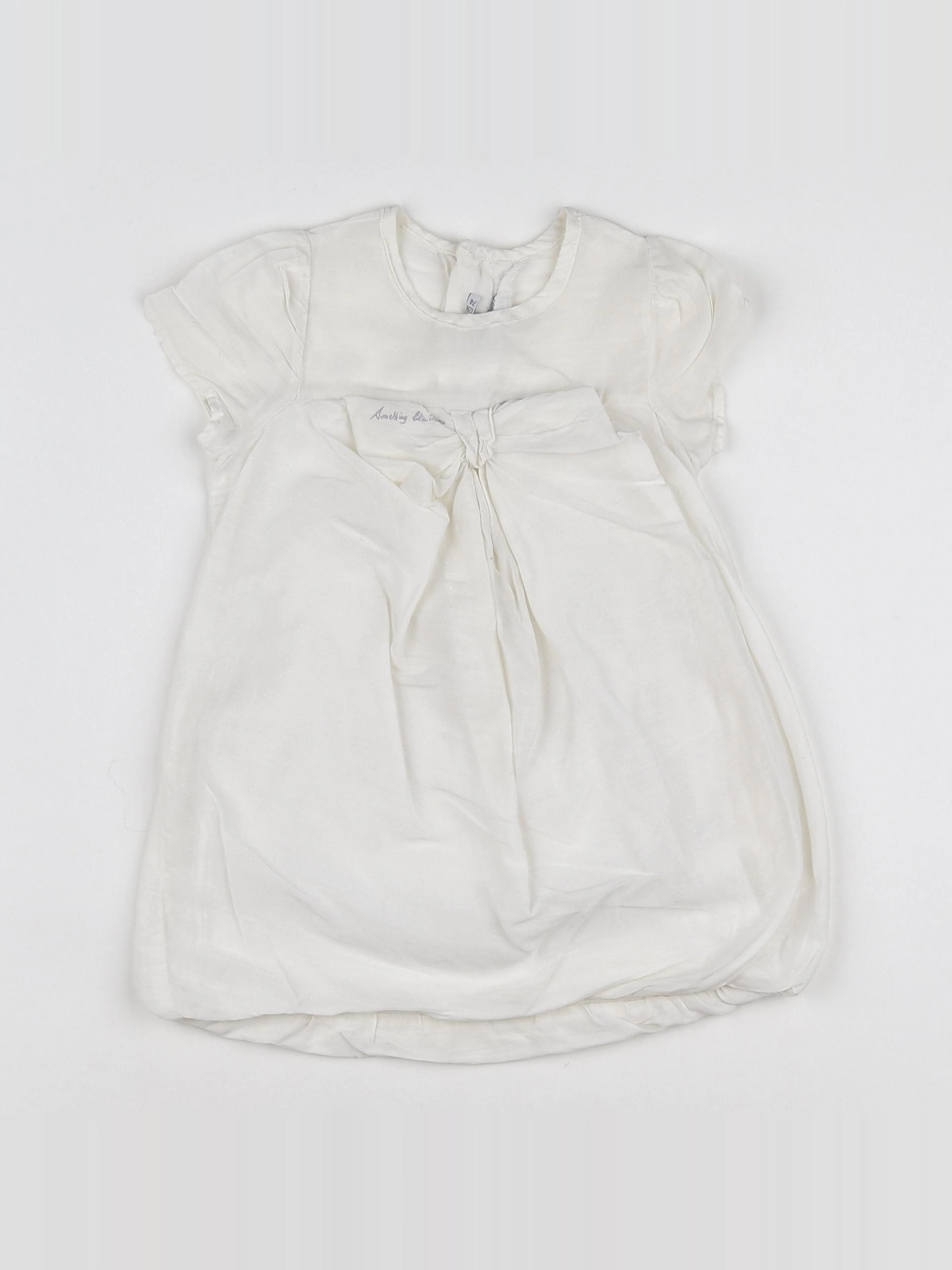 IKKS - robe blanc - 12 mois