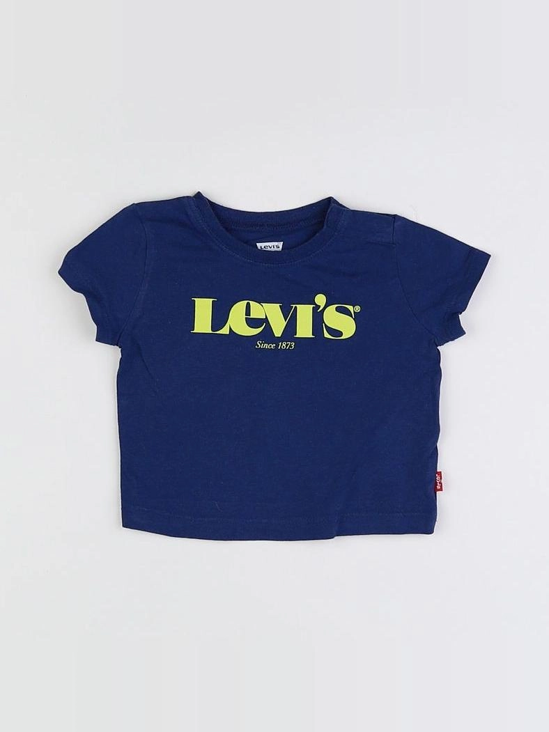 Levi's - tee-shirt bleu - 6 mois