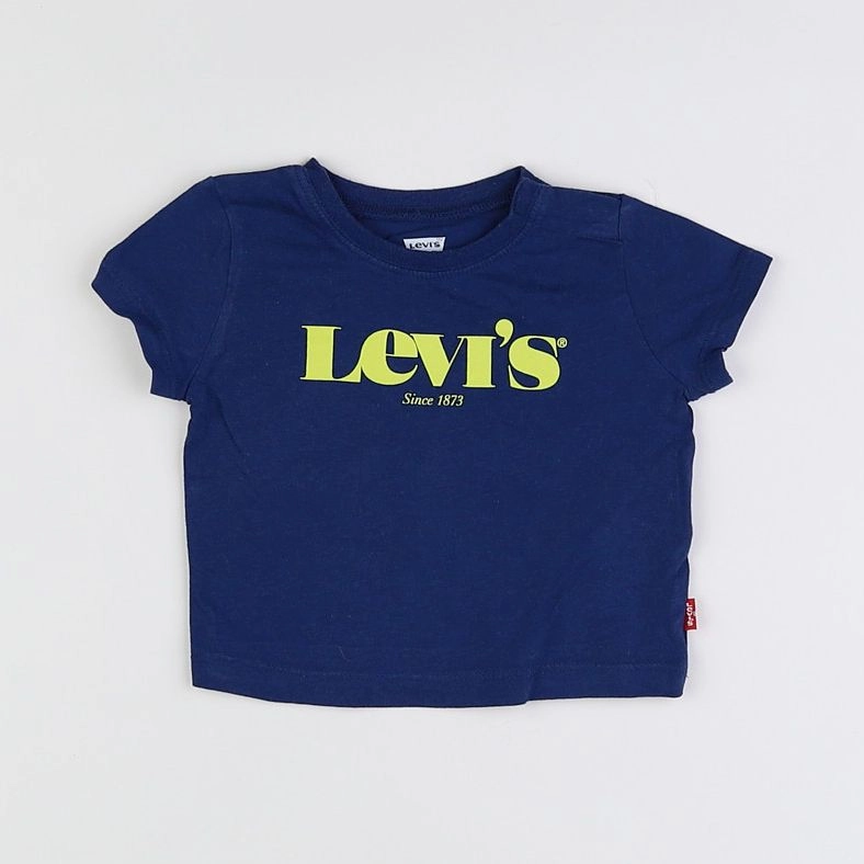 Levi's - tee-shirt bleu - 6 mois