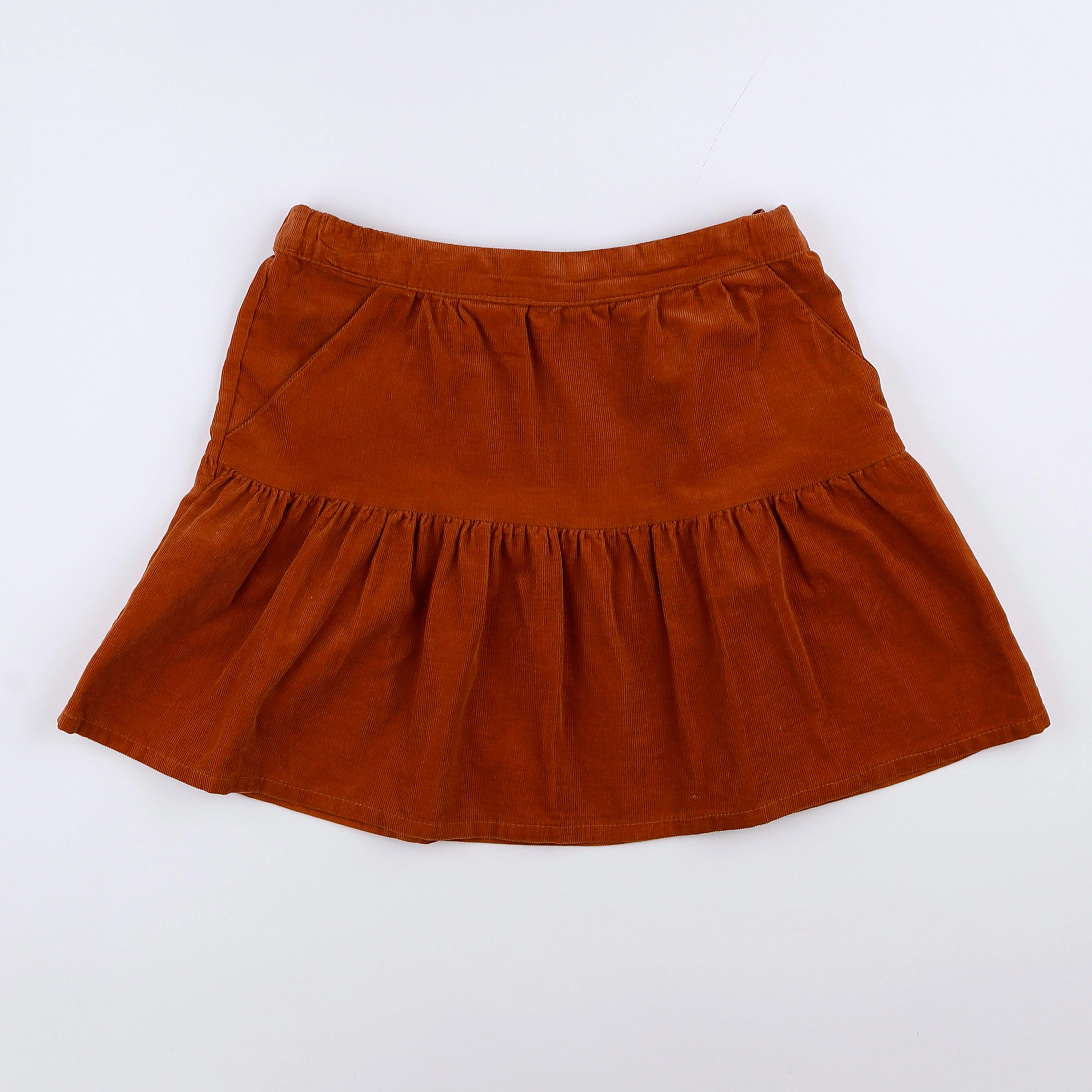 Vertbaudet - jupe marron - 10 ans