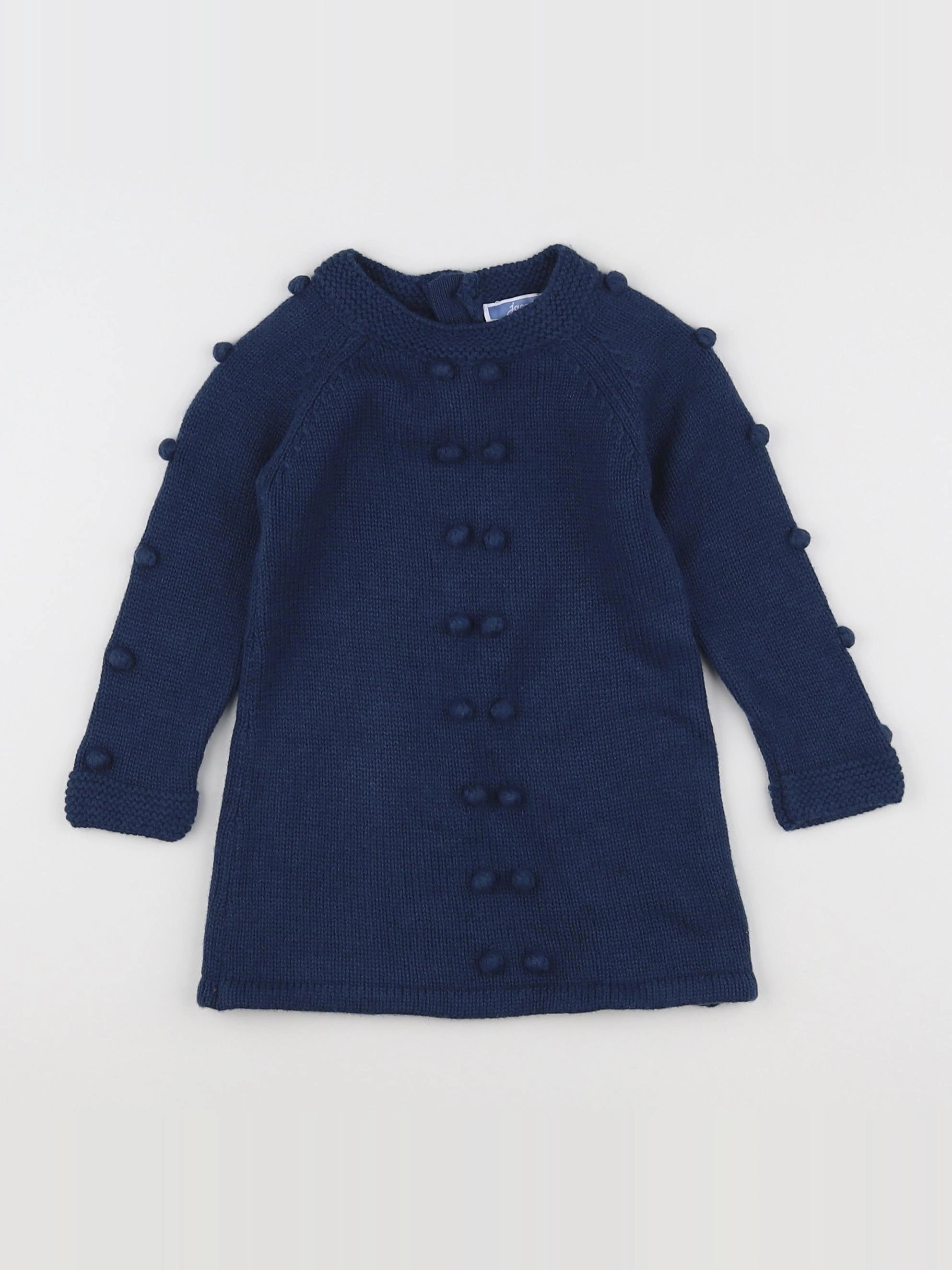Jacadi - robe bleu - 12 mois