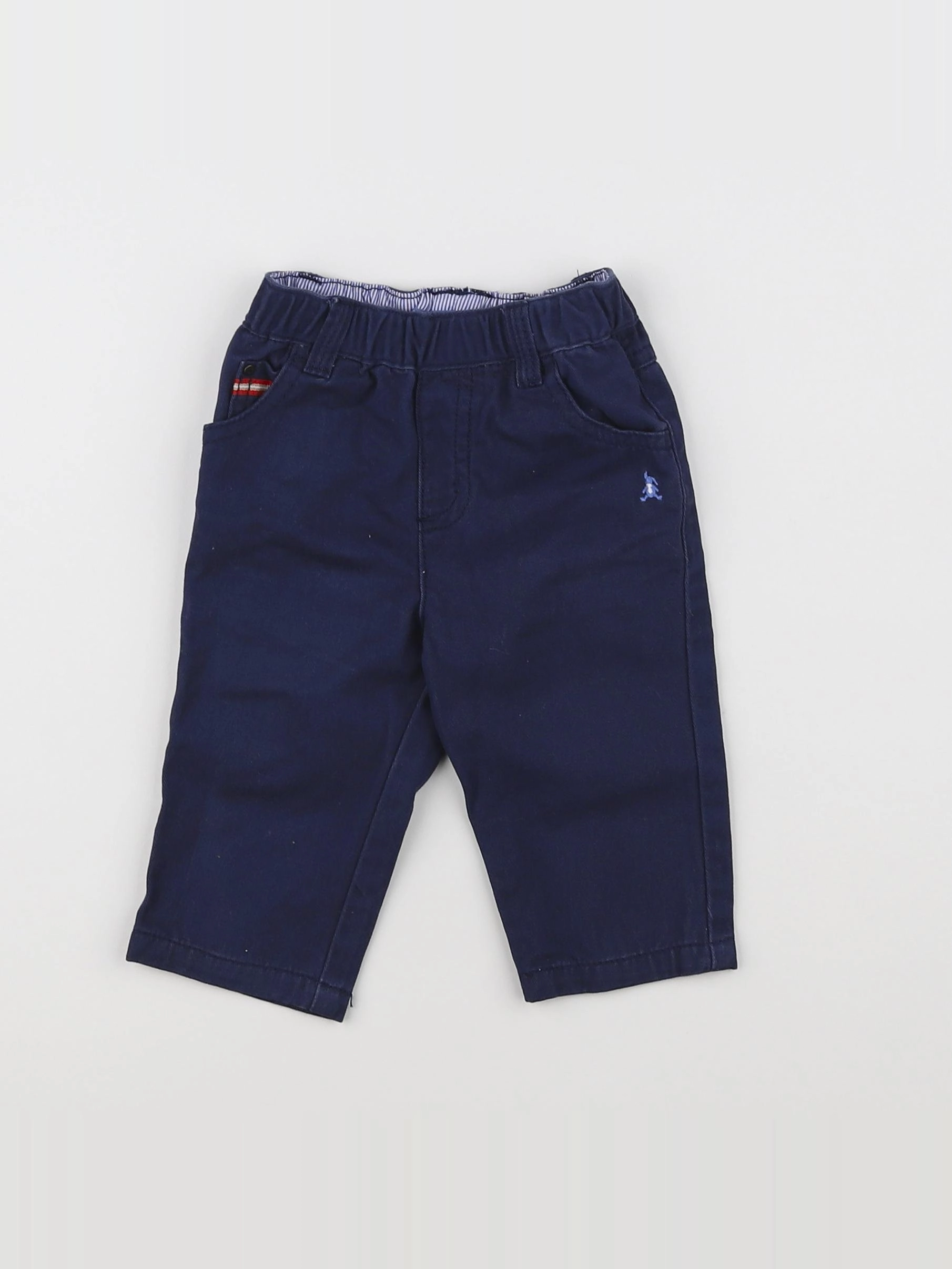 Cyrillus - pantalon bleu - 6 mois
