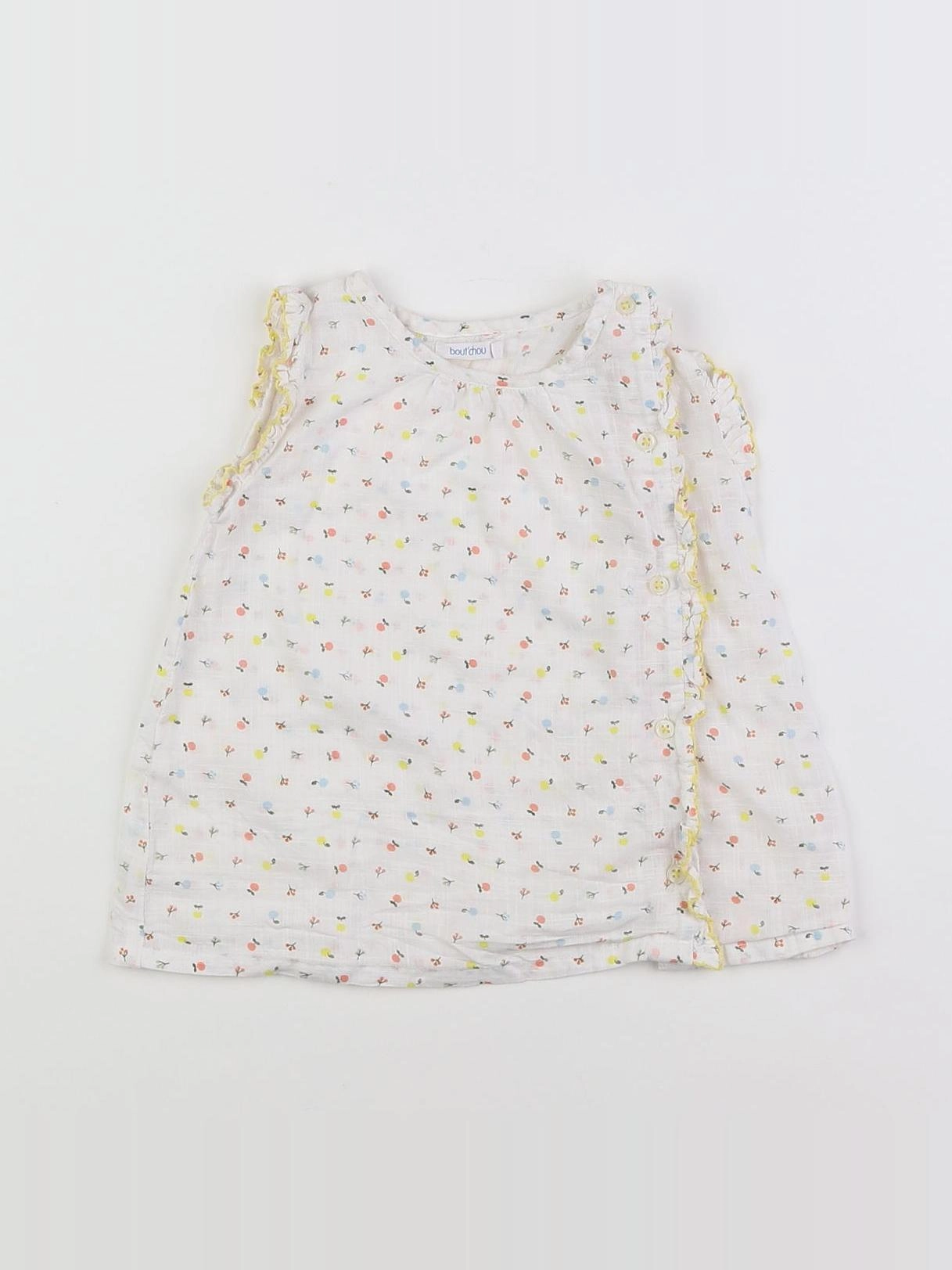 Boutchou - blouse beige, jaune - 18 mois