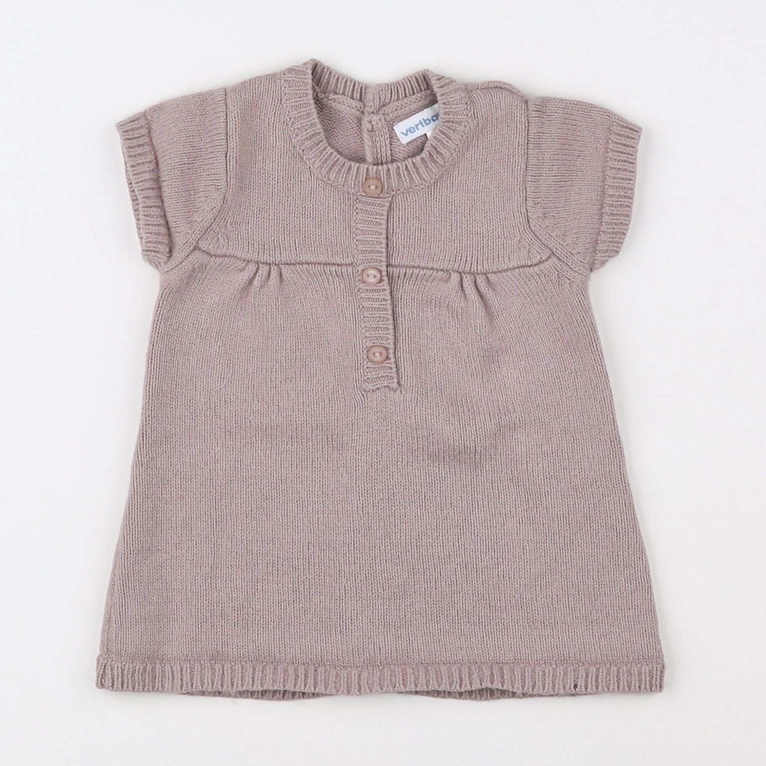 Vertbaudet - robe violet - 3 mois