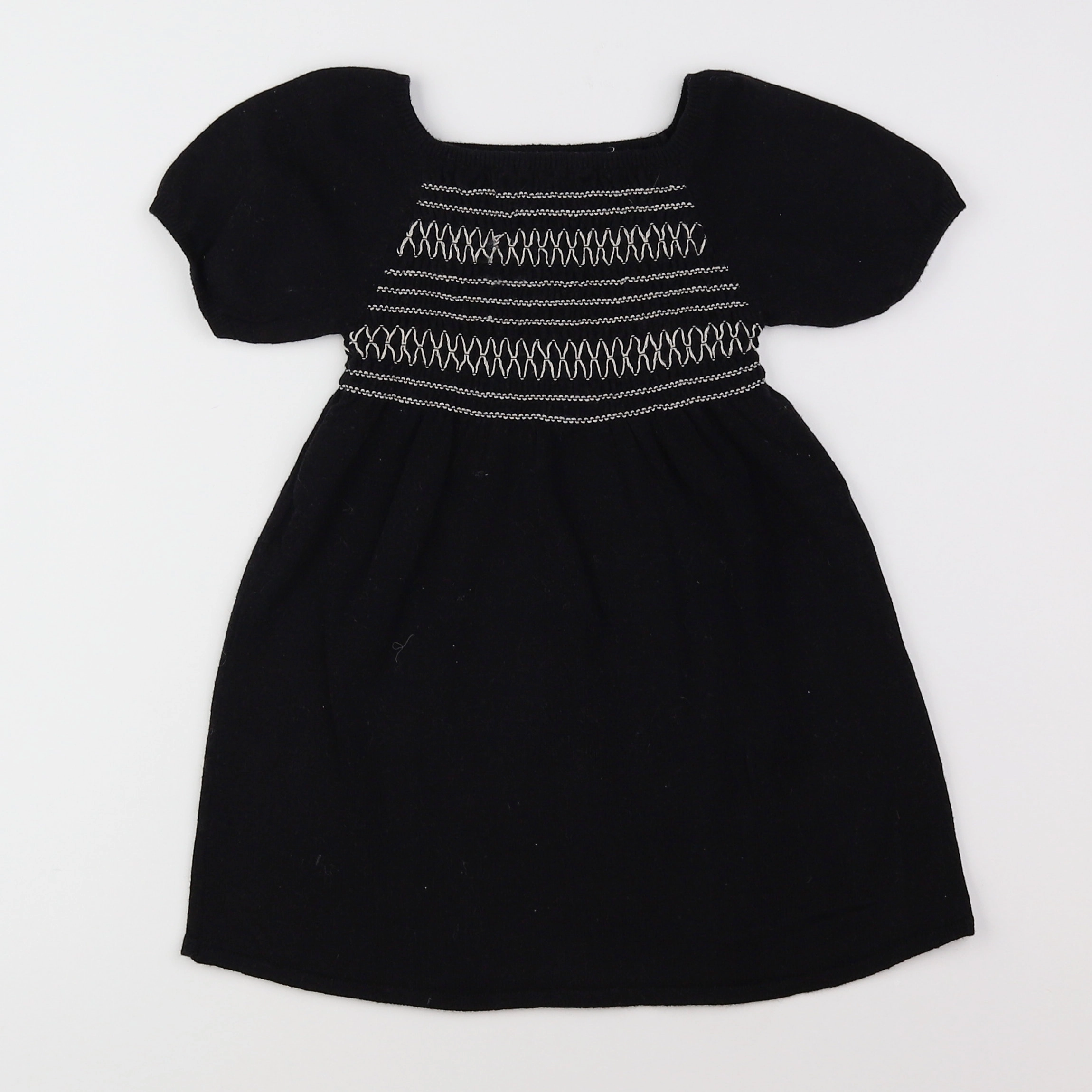 Zara - robe noir - 9/12 mois