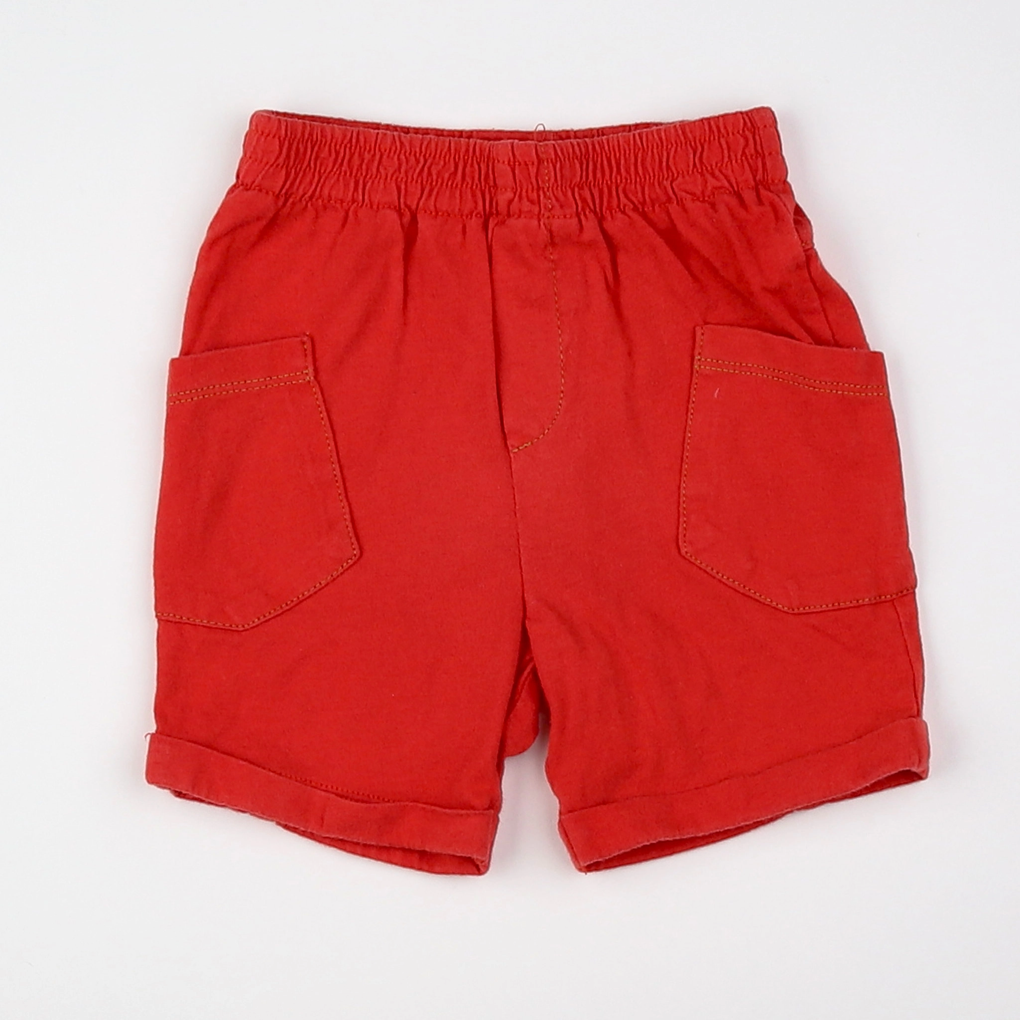 Catimini - short rouge - 12 mois