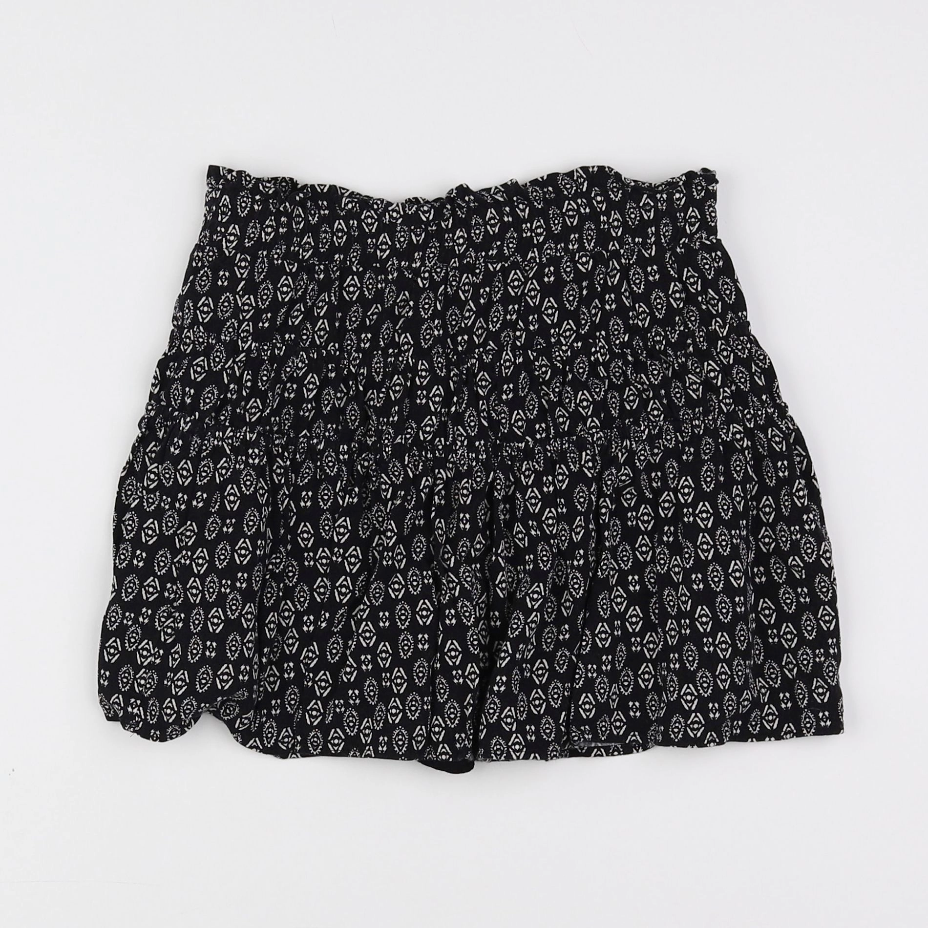 Zara - jupe noir, blanc - 9 ans