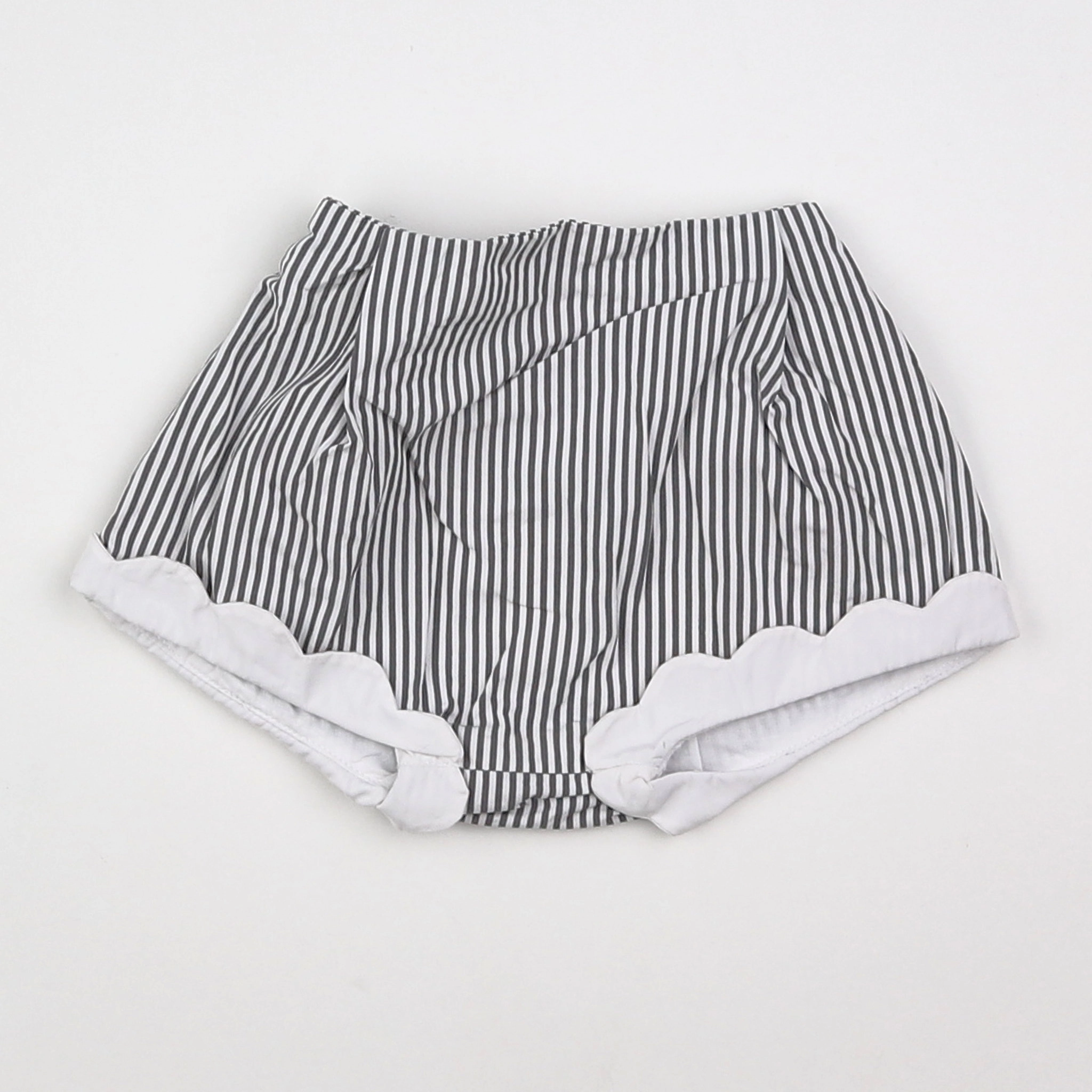 Jacadi - short blanc, gris - 3 mois