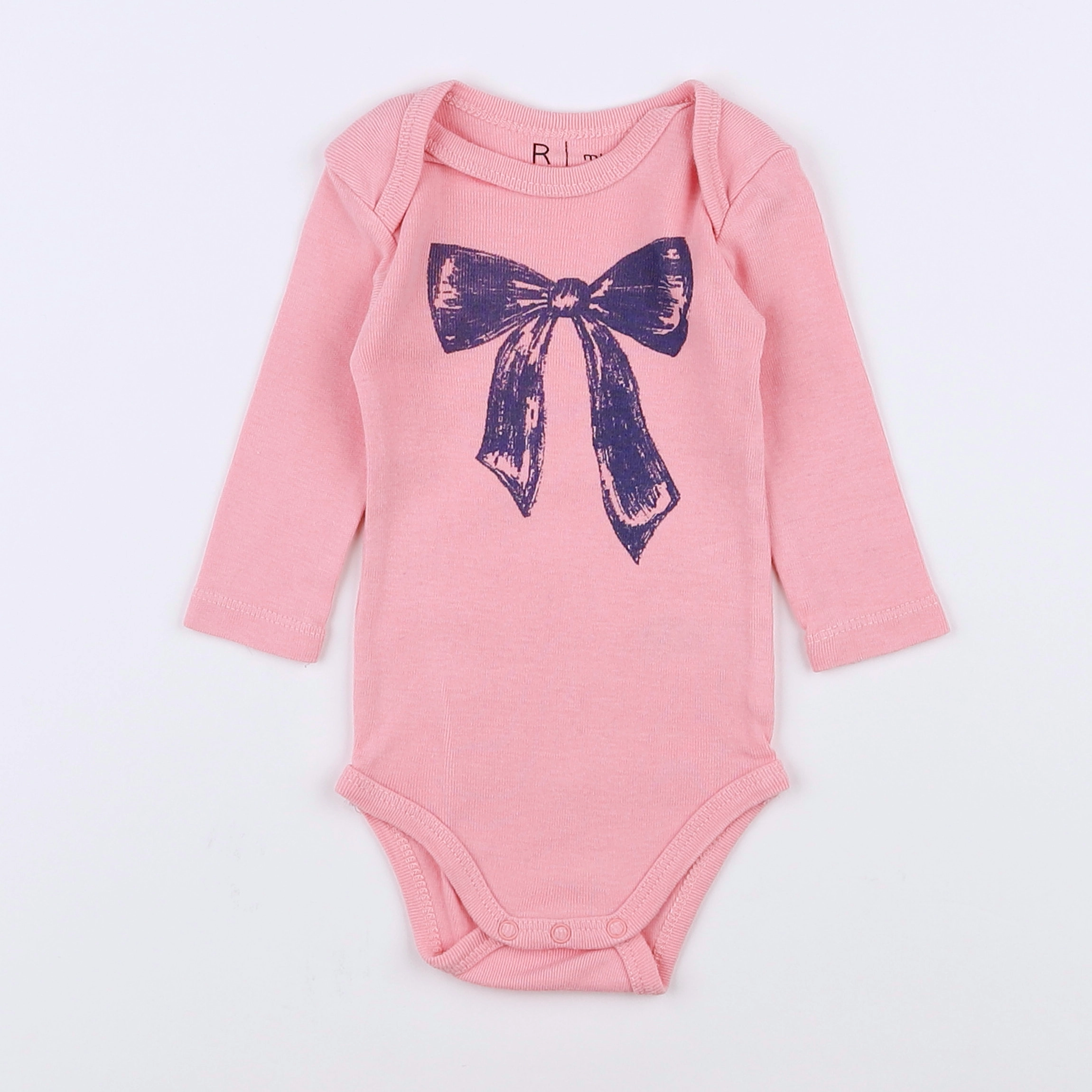 La Redoute - body rose - 3 mois