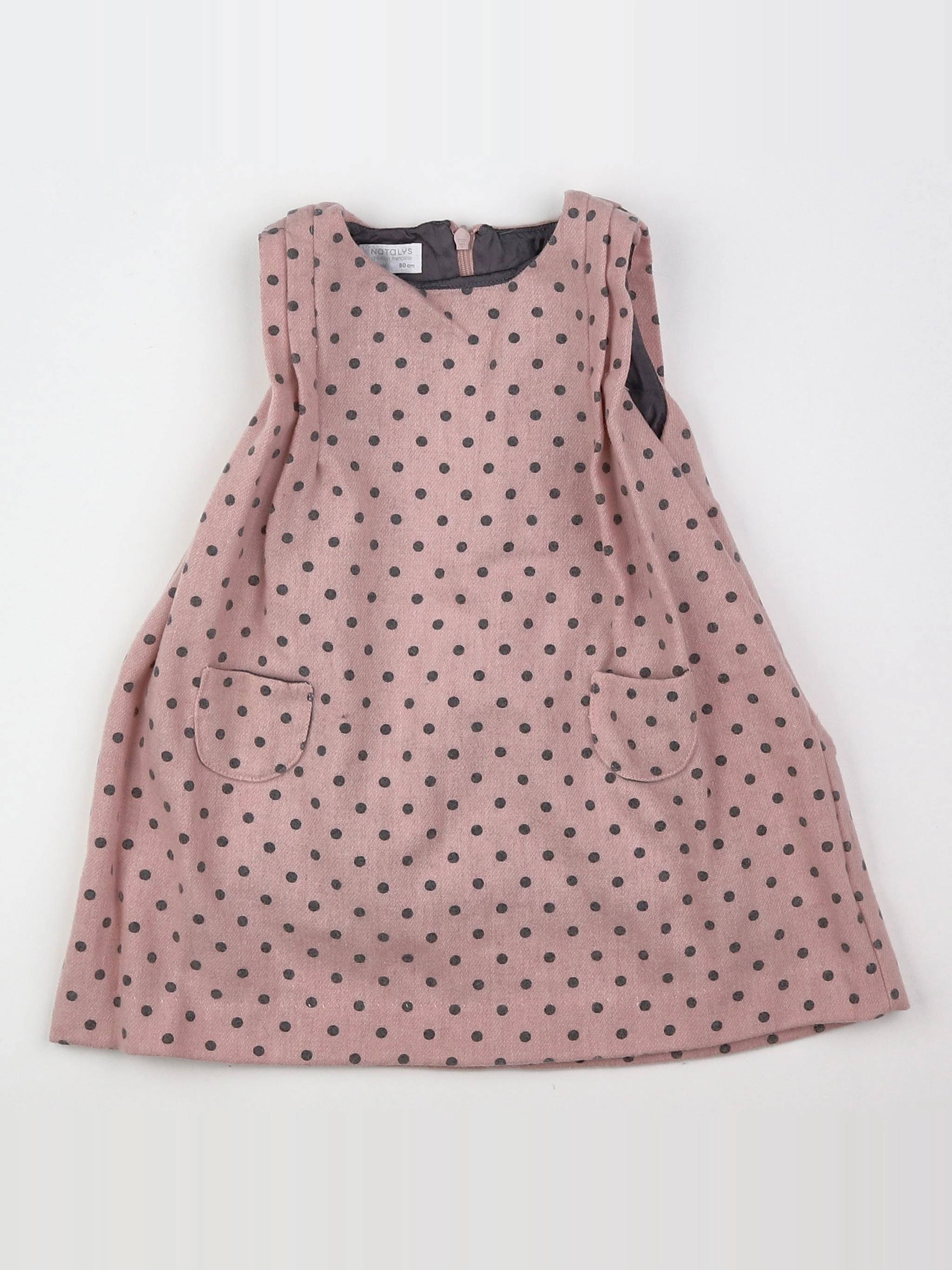Natalys - robe rose - 18 mois