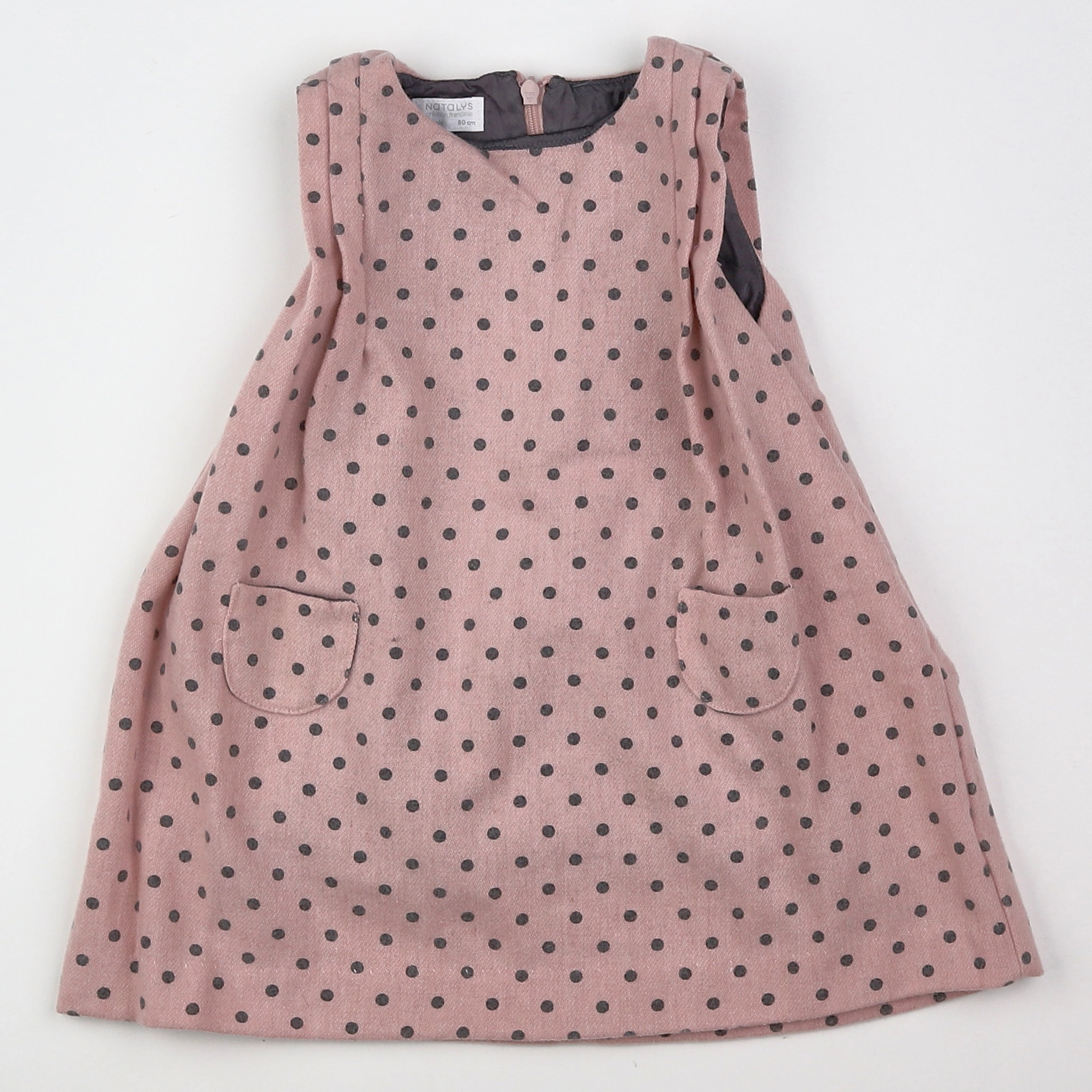 Natalys - robe rose - 18 mois