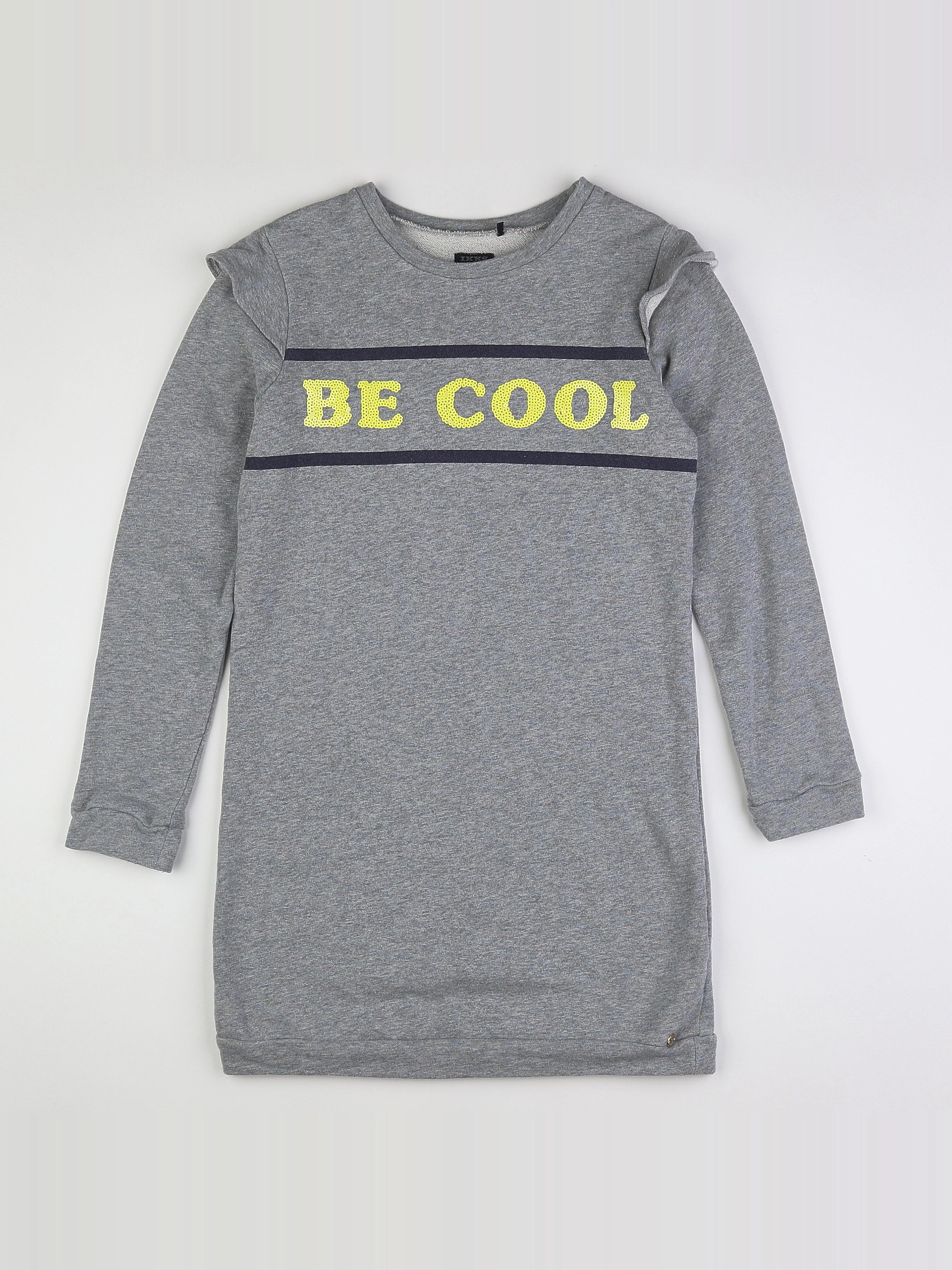 IKKS - robe gris - 12 ans