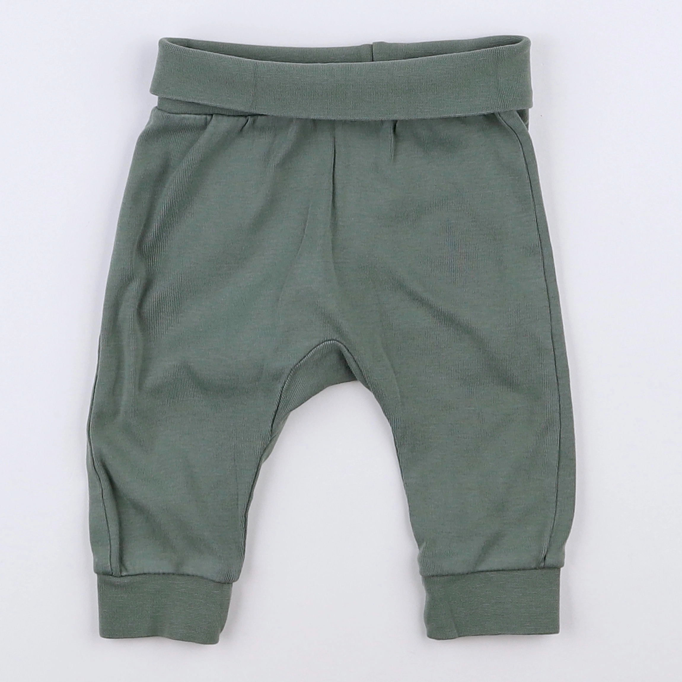 H&M - sarouel vert - 3 mois