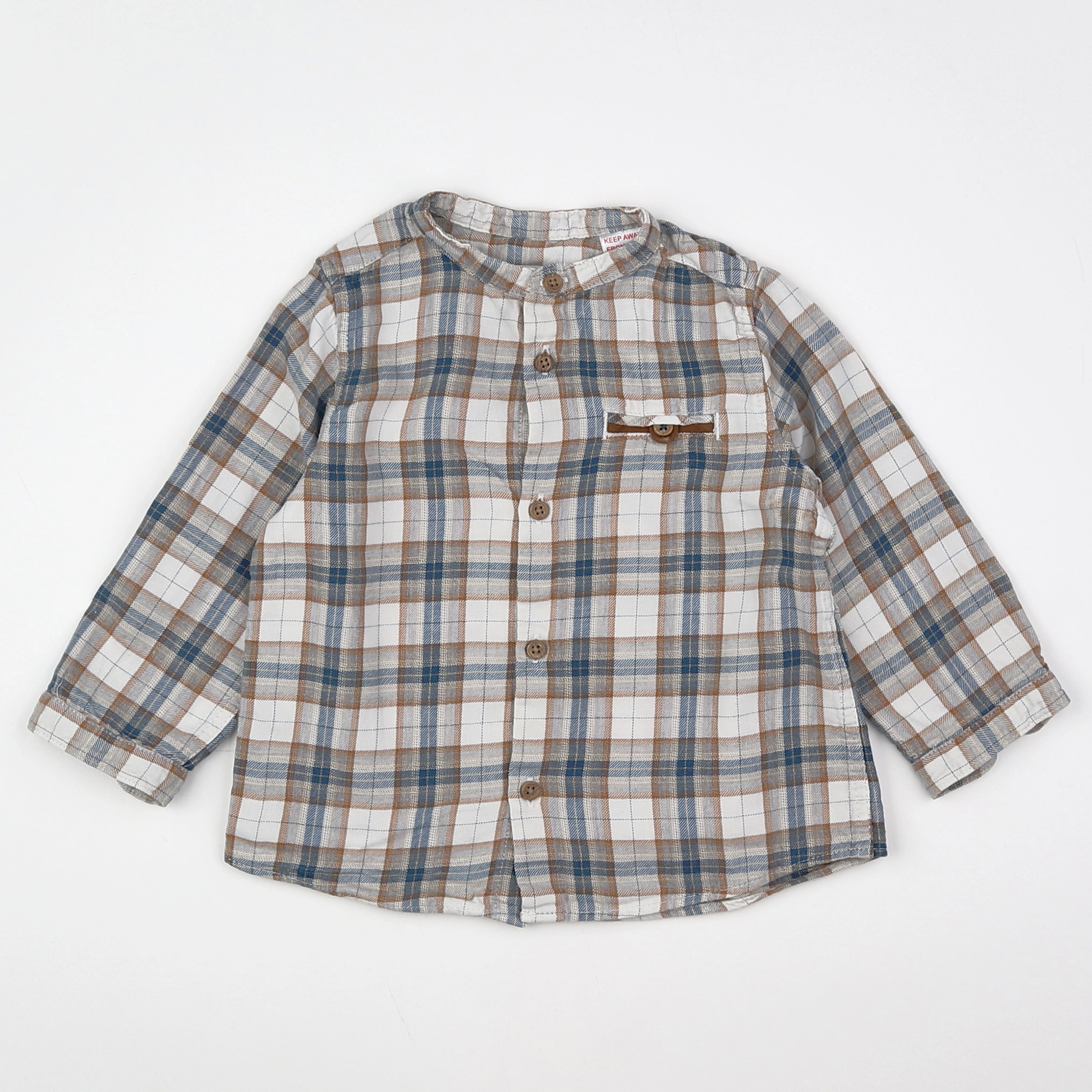 Zara - chemise multicolore - 9/12 mois