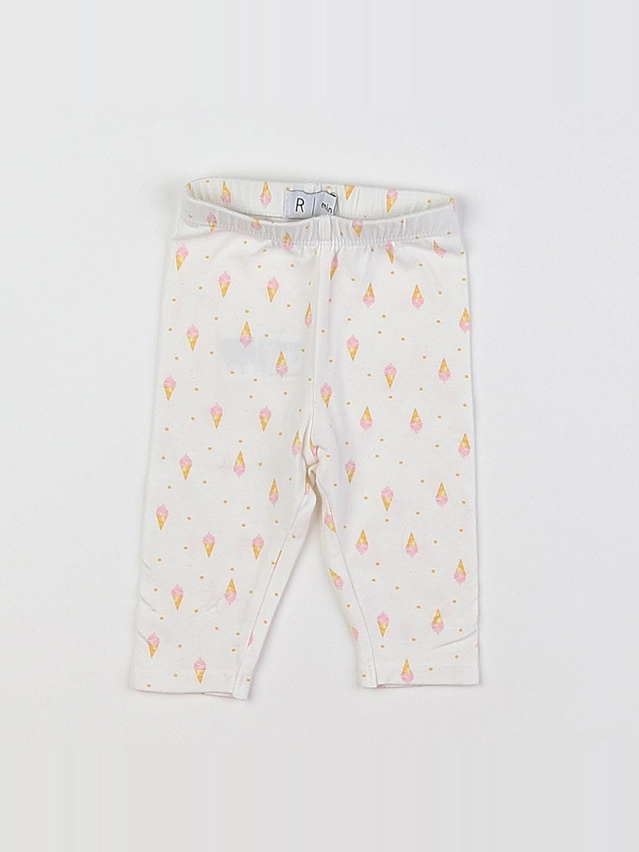 La Redoute - legging blanc - 1 mois