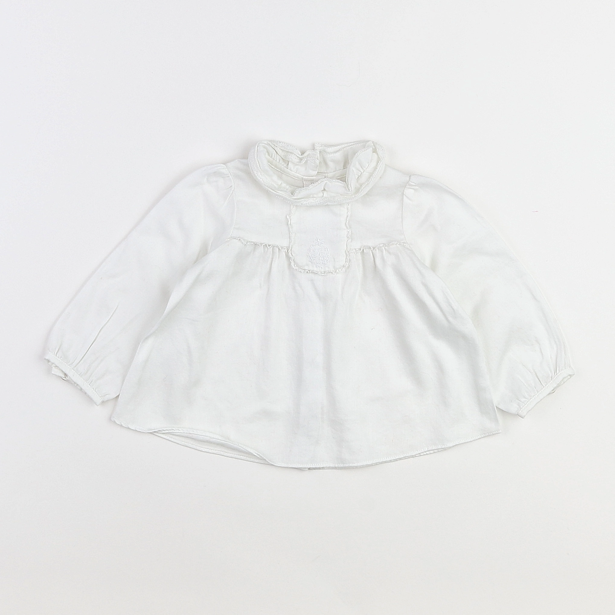 Tartine & Chocolat - blouse blanc - 12 mois