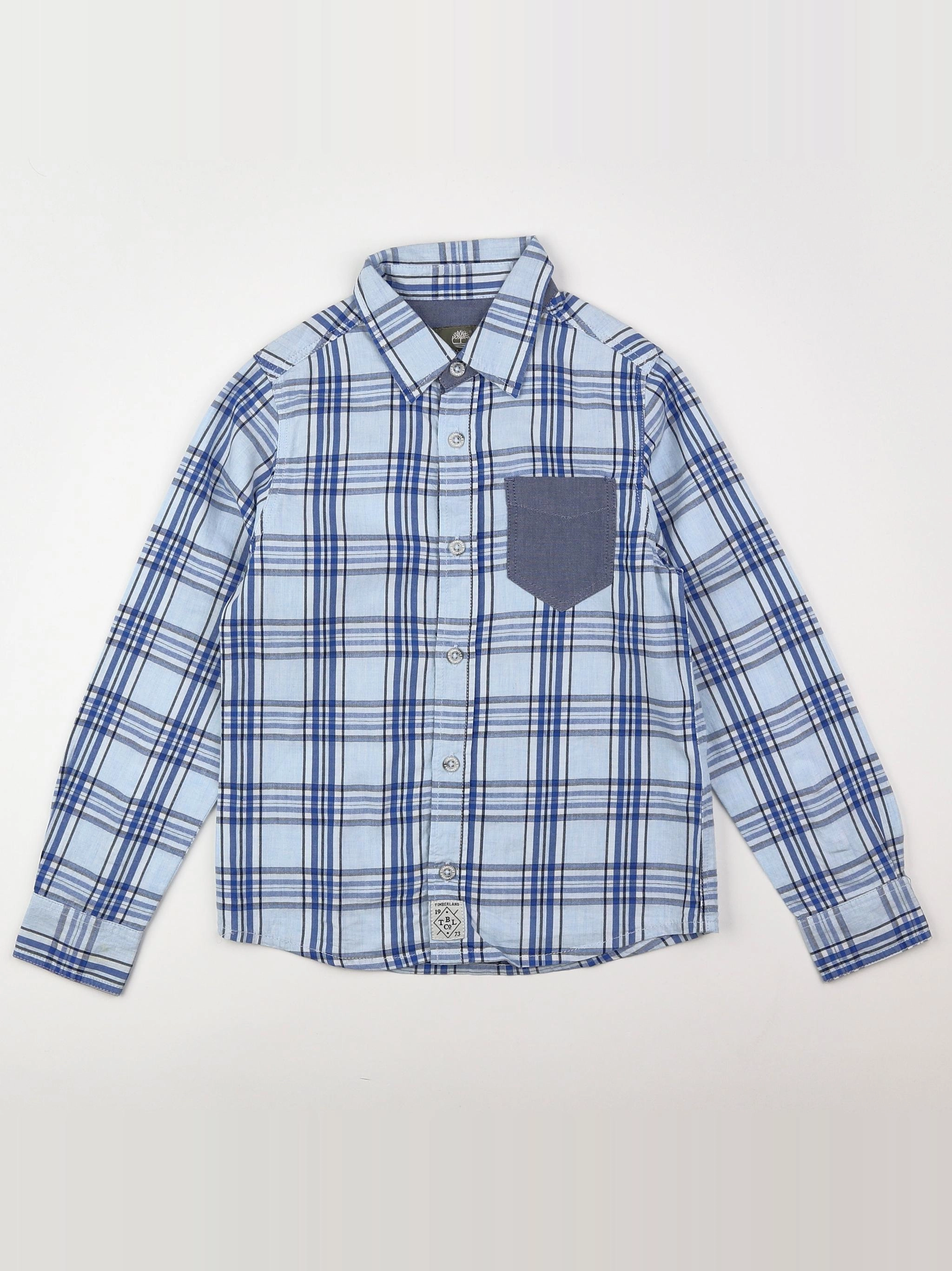 Timberland - chemise bleu - 8 ans