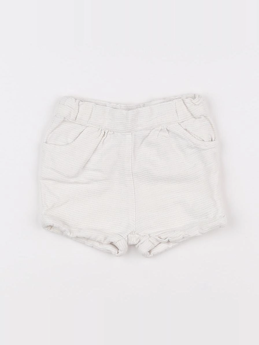 Tape à l'oeil - short Blanc - 12 mois