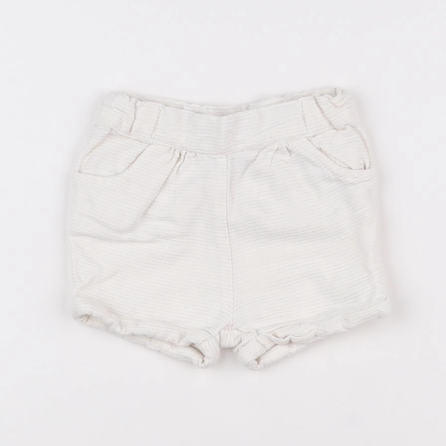Tape à l'oeil - short Blanc - 12 mois