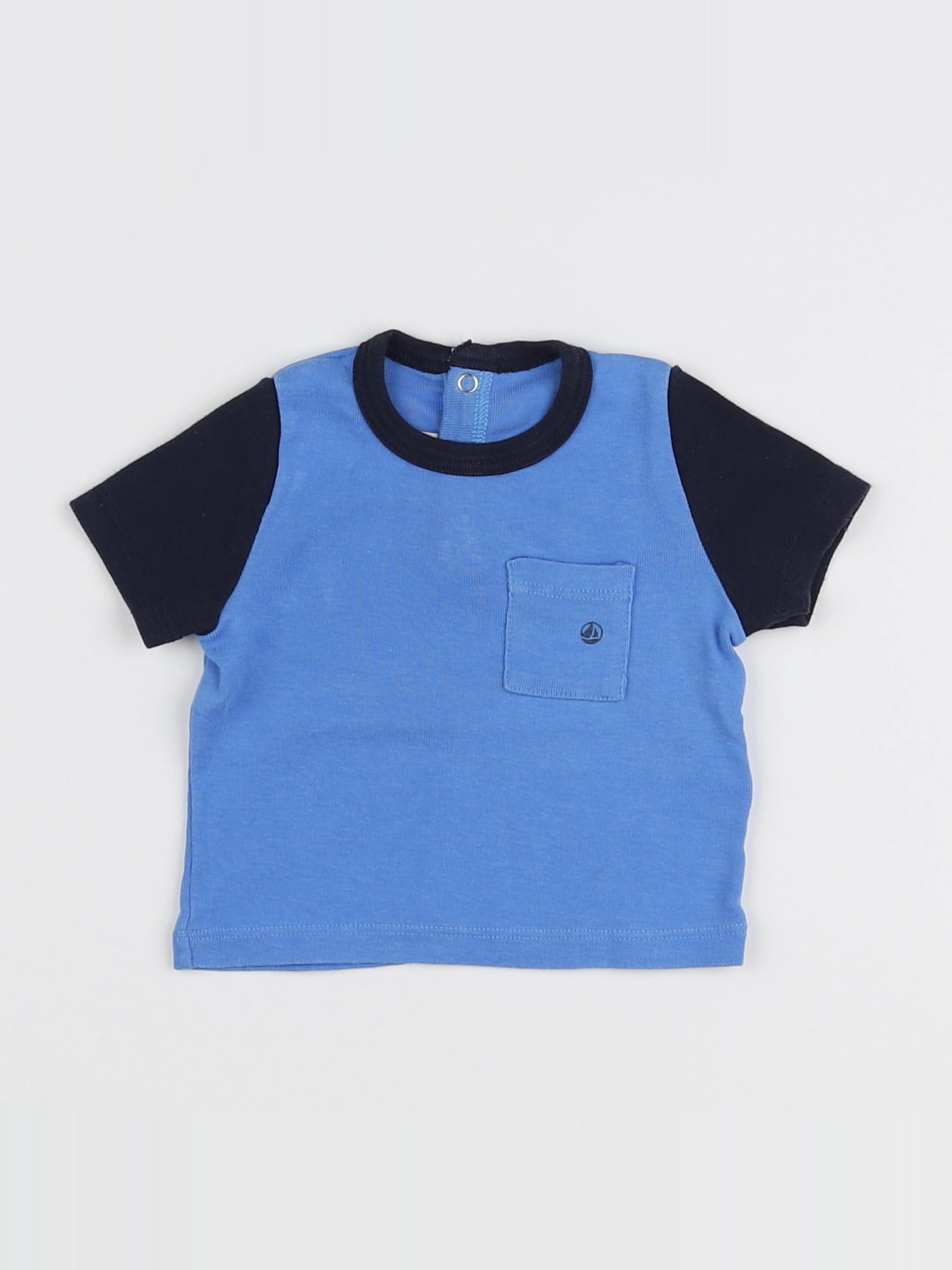 Sergent Major - tee-shirt bleu - 3 mois