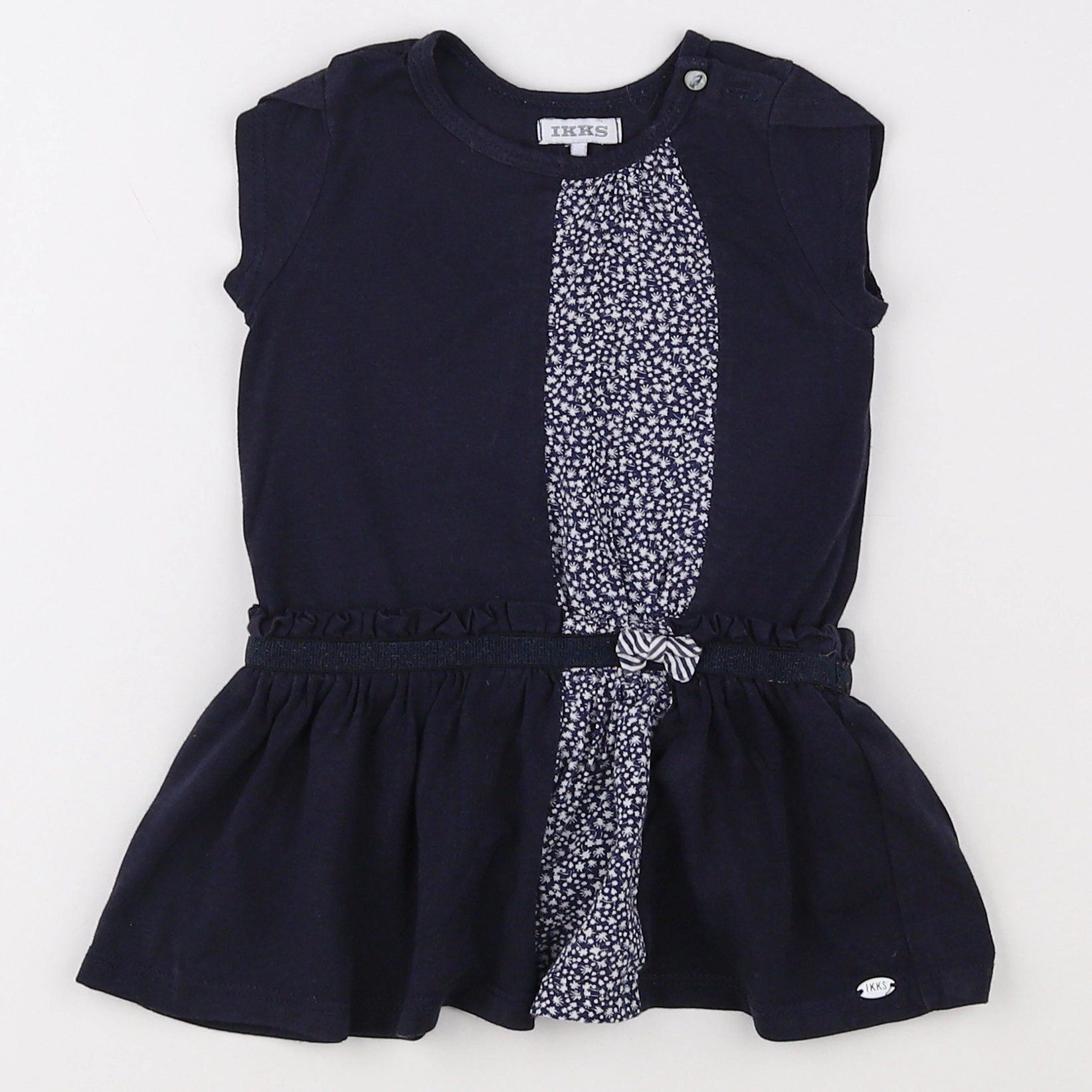 IKKS - robe noir - 12 mois