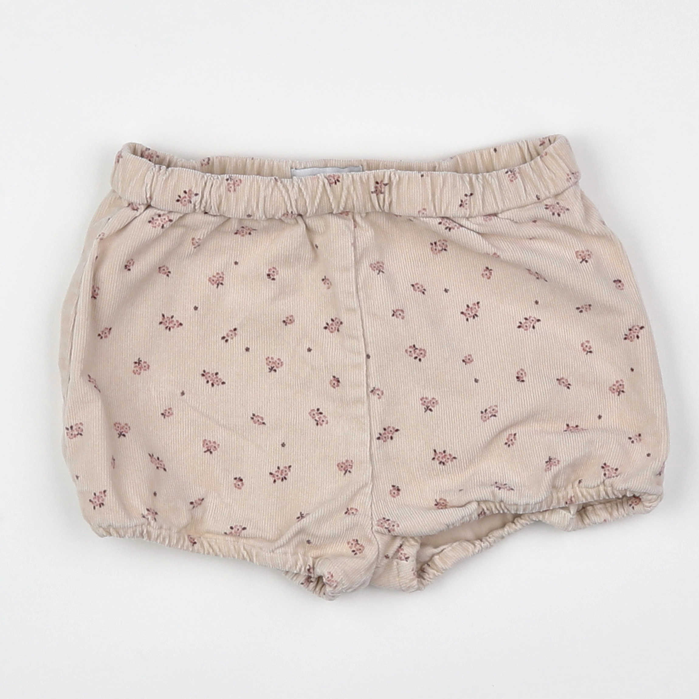 Vertbaudet - short beige - 18 mois