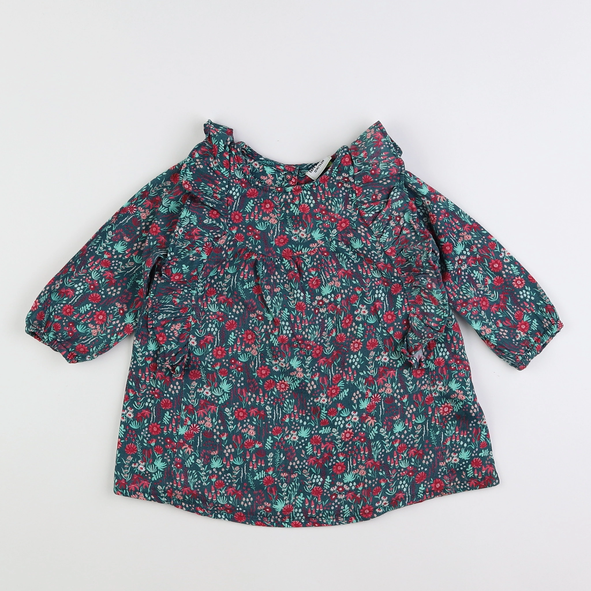 Tape à l'oeil - robe multicolore - 12 mois
