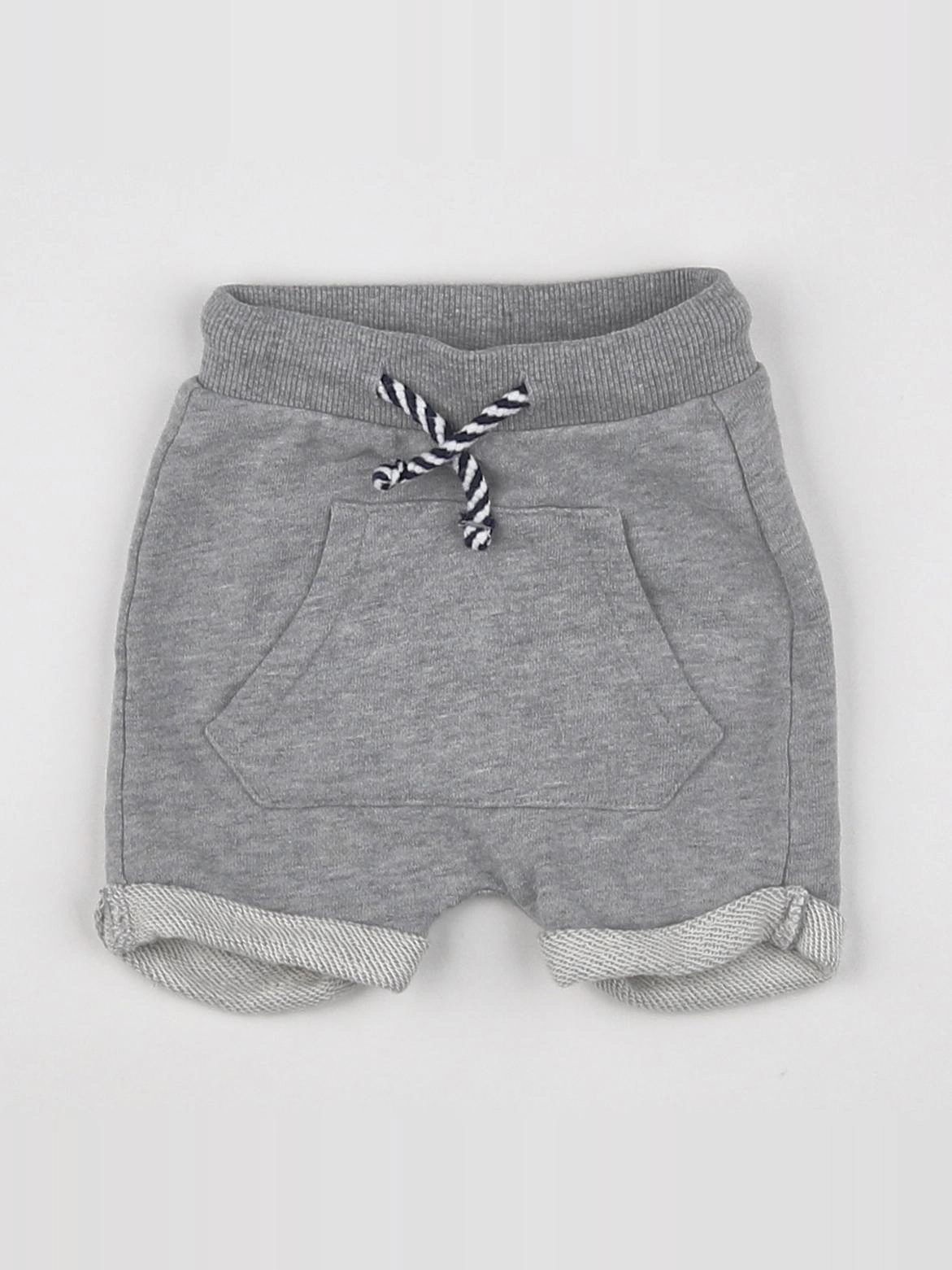 Tape à l'oeil - short gris - 3 mois