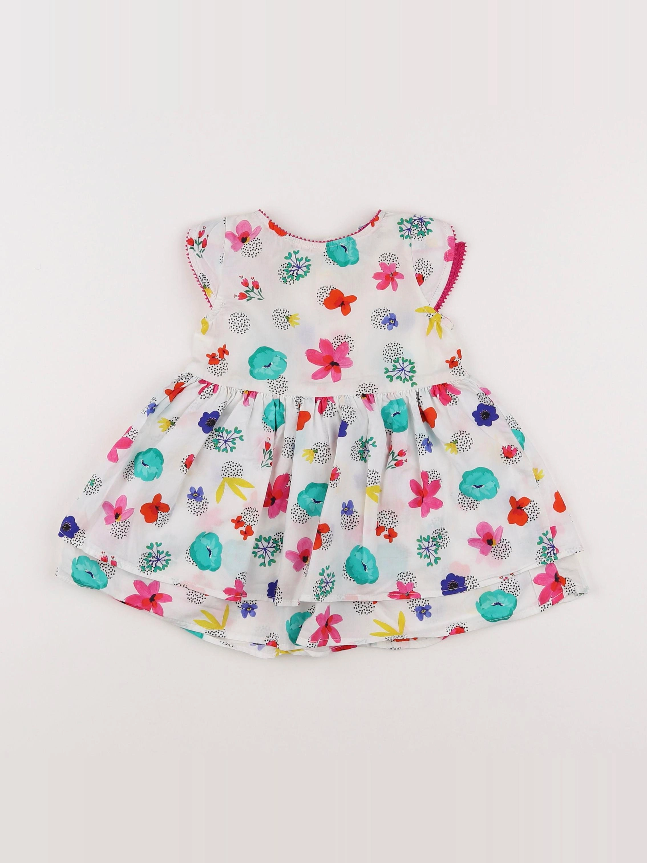 Catimini - robe multicolore - 12 mois