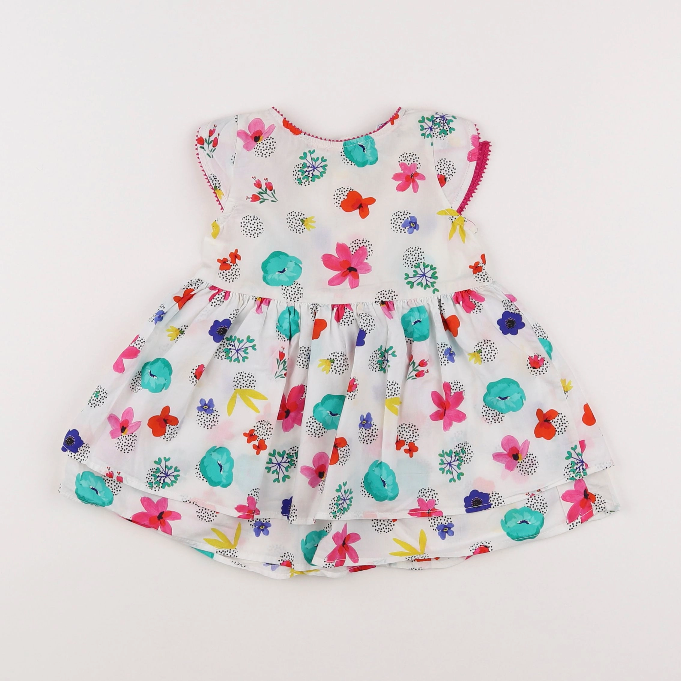 Catimini - robe multicolore - 12 mois