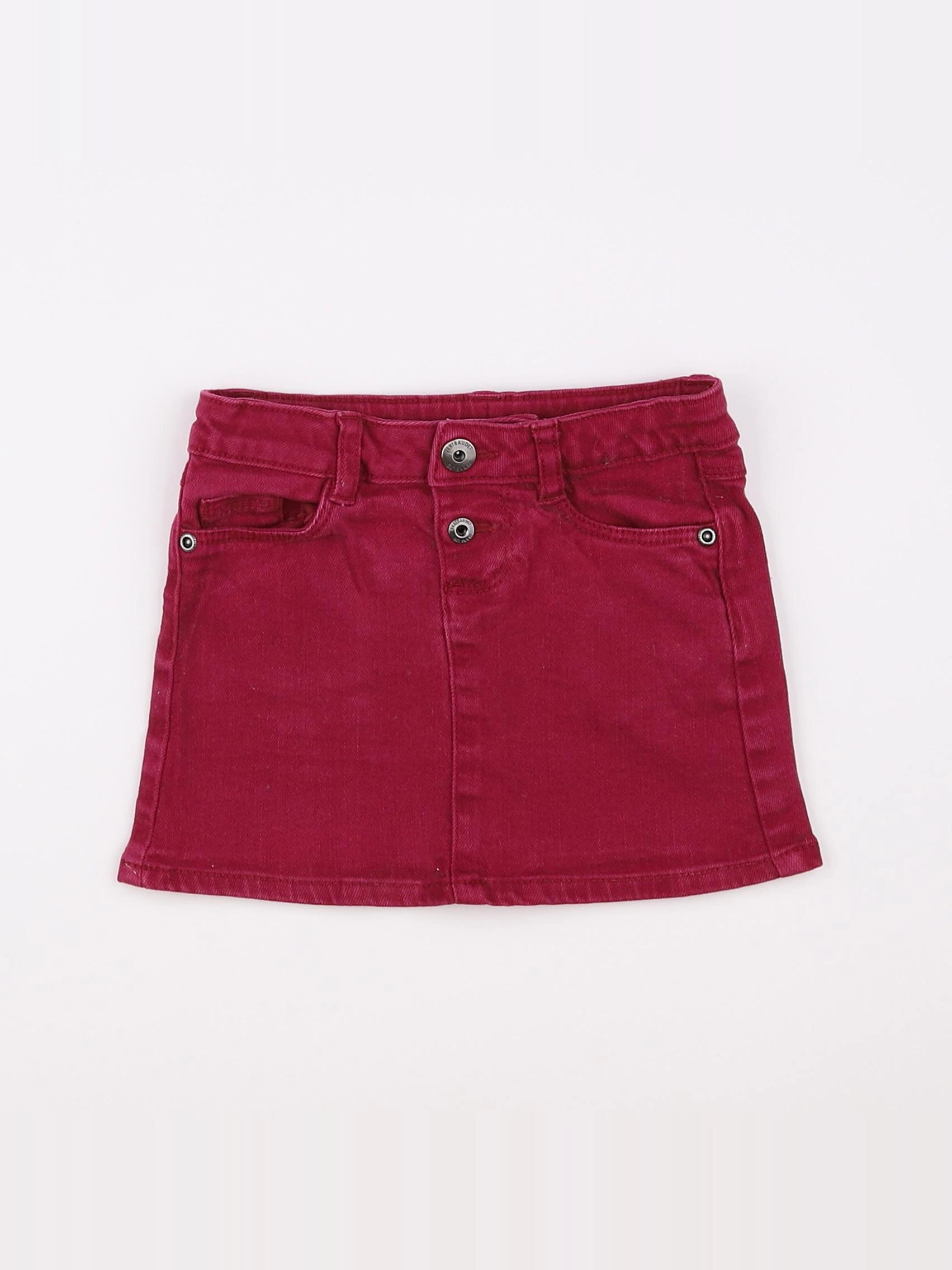 Vertbaudet - jupe rose - 3 ans