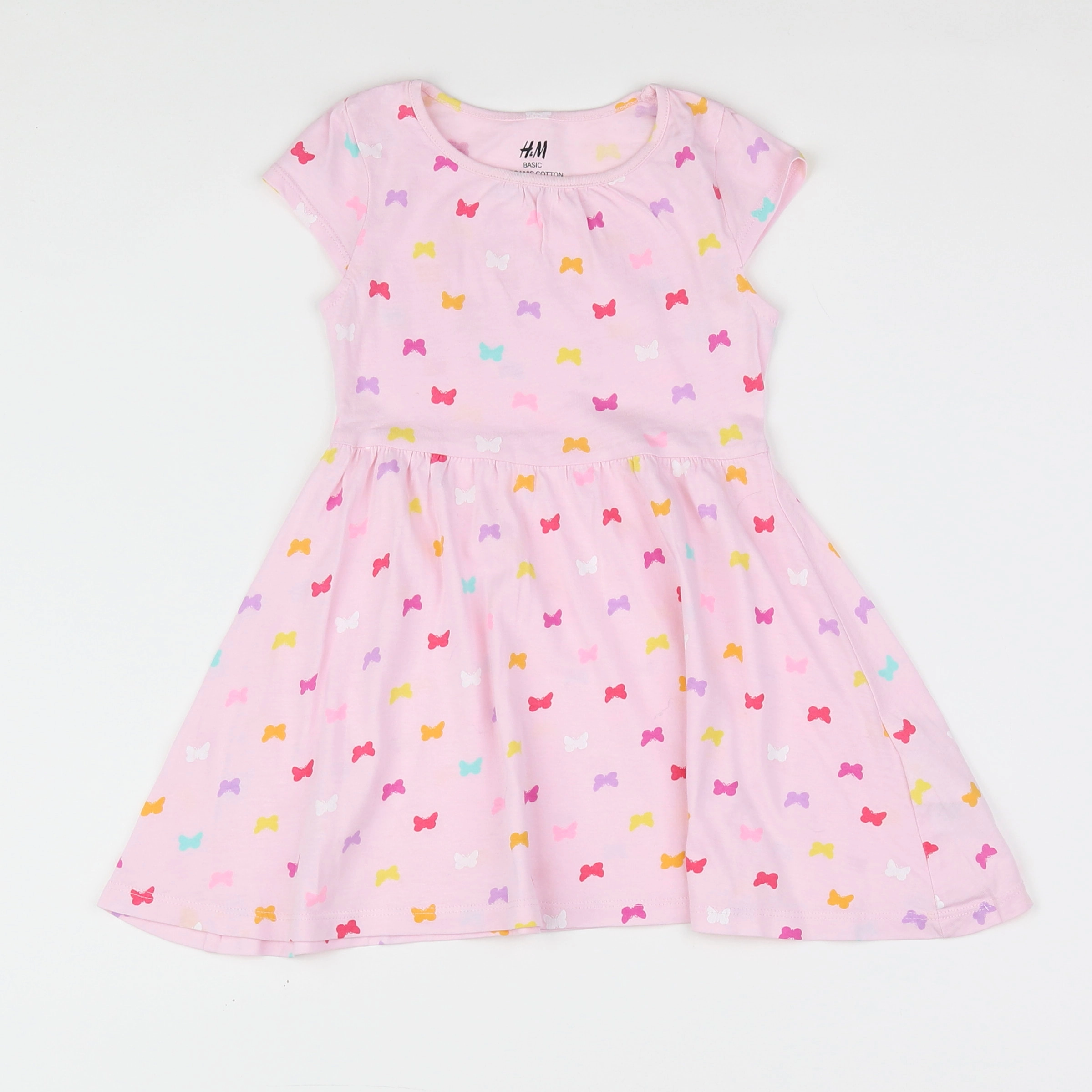 H&M - robe rose - 18 mois à 2 ans