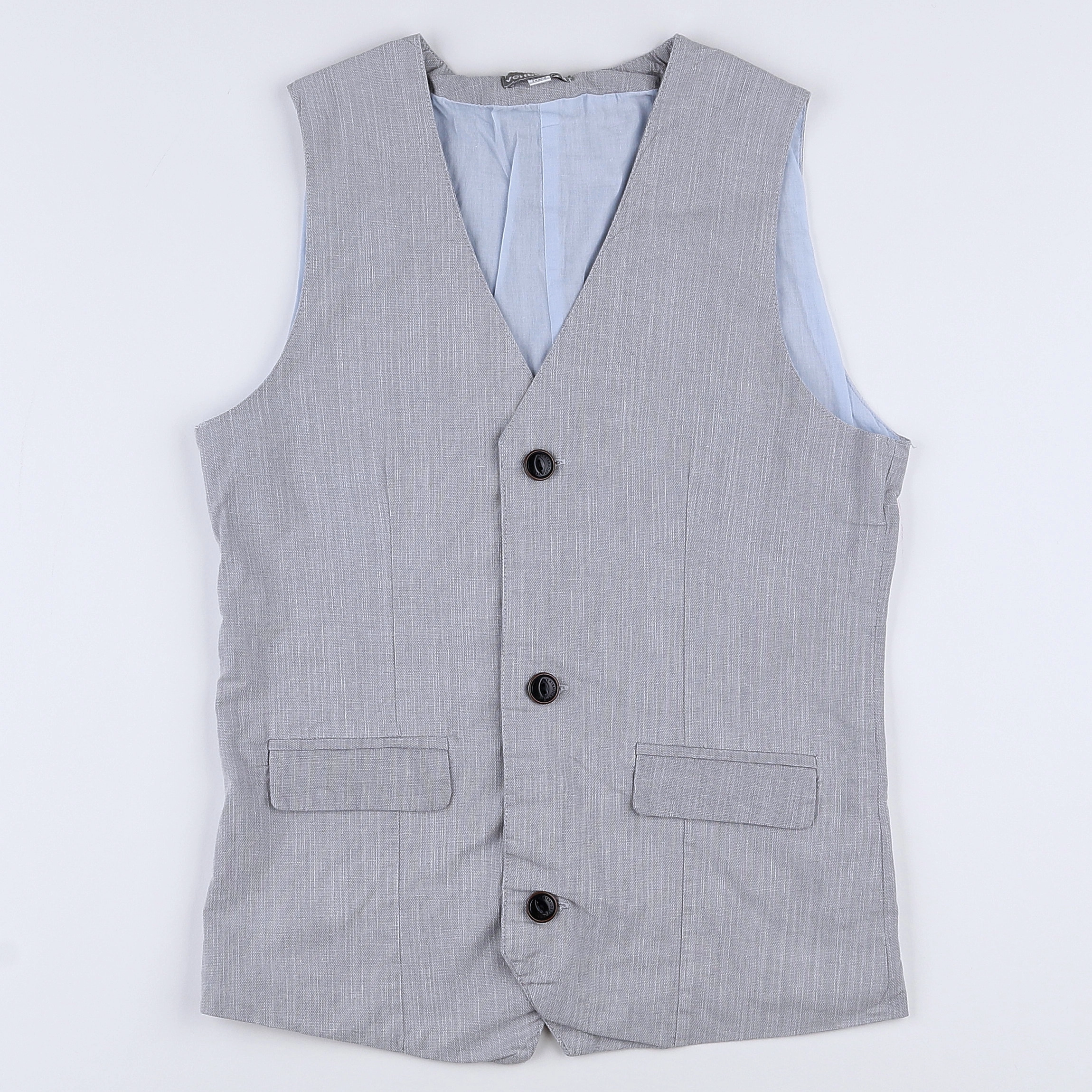 Vertbaudet - gilet gris - 14 ans